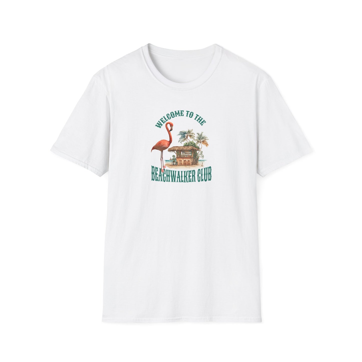 Softstyle T-Shirt, Comfortable Shirt for All Seasons, Colorful Design, Gift for Holidays, Baby Soft Tee, Unisex Top, Beachwalker Club Collection