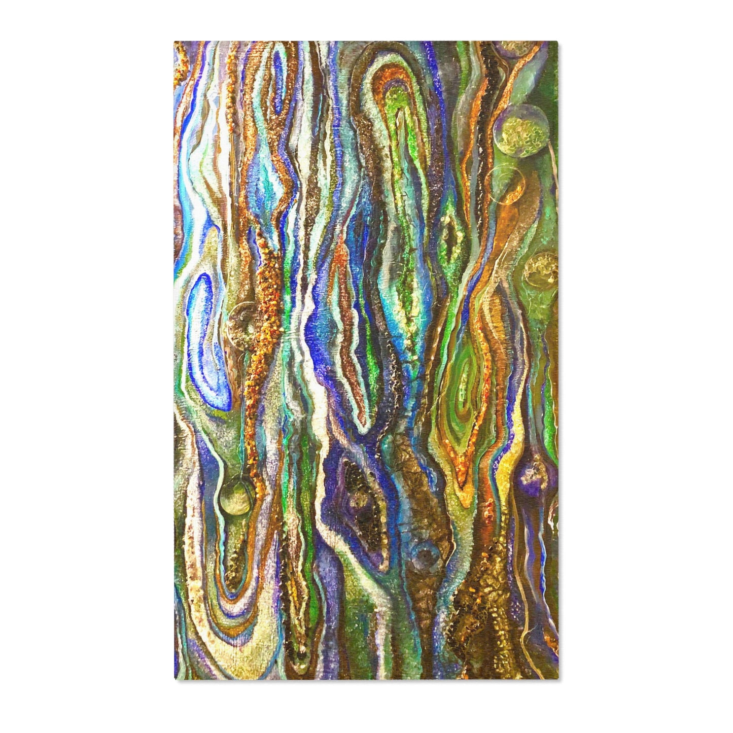 Area Rugs, Genesis, In the Beginning God Created the Heavens and the Earth, Artwork, FrediFreds Home Collection
