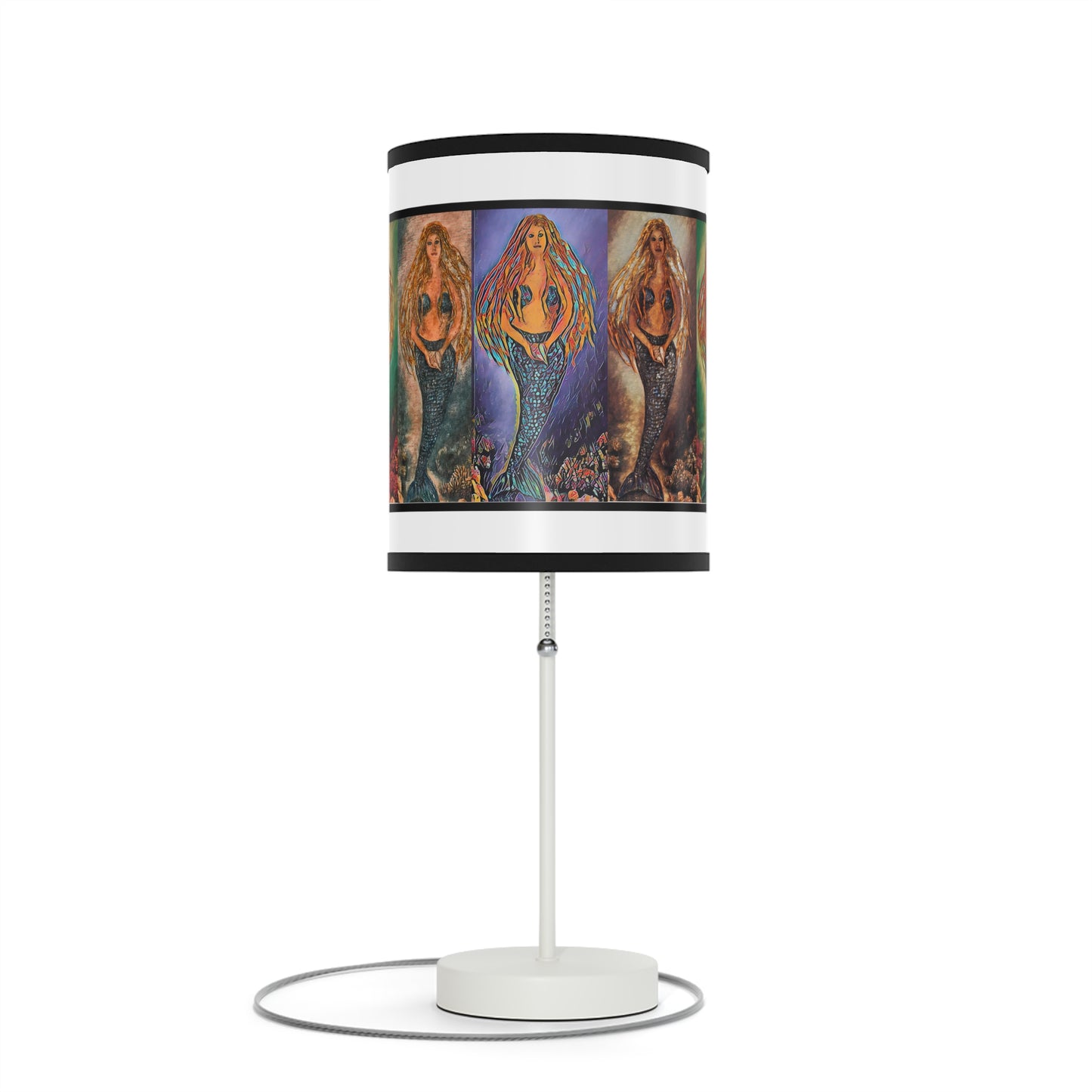 Lamp on a Stand, US|CA plug, Iva by the Sea, Mermaid, Beachwalker Club Collection