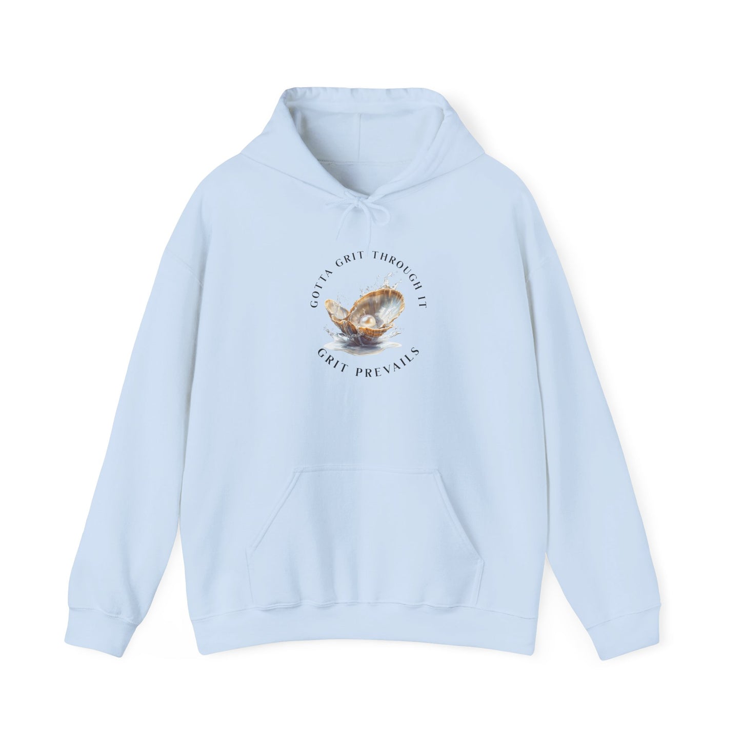 Unisex Heavy Blend™ Hooded Sweatshirt, Grit Prevails, Gotta Grit Through It Collection