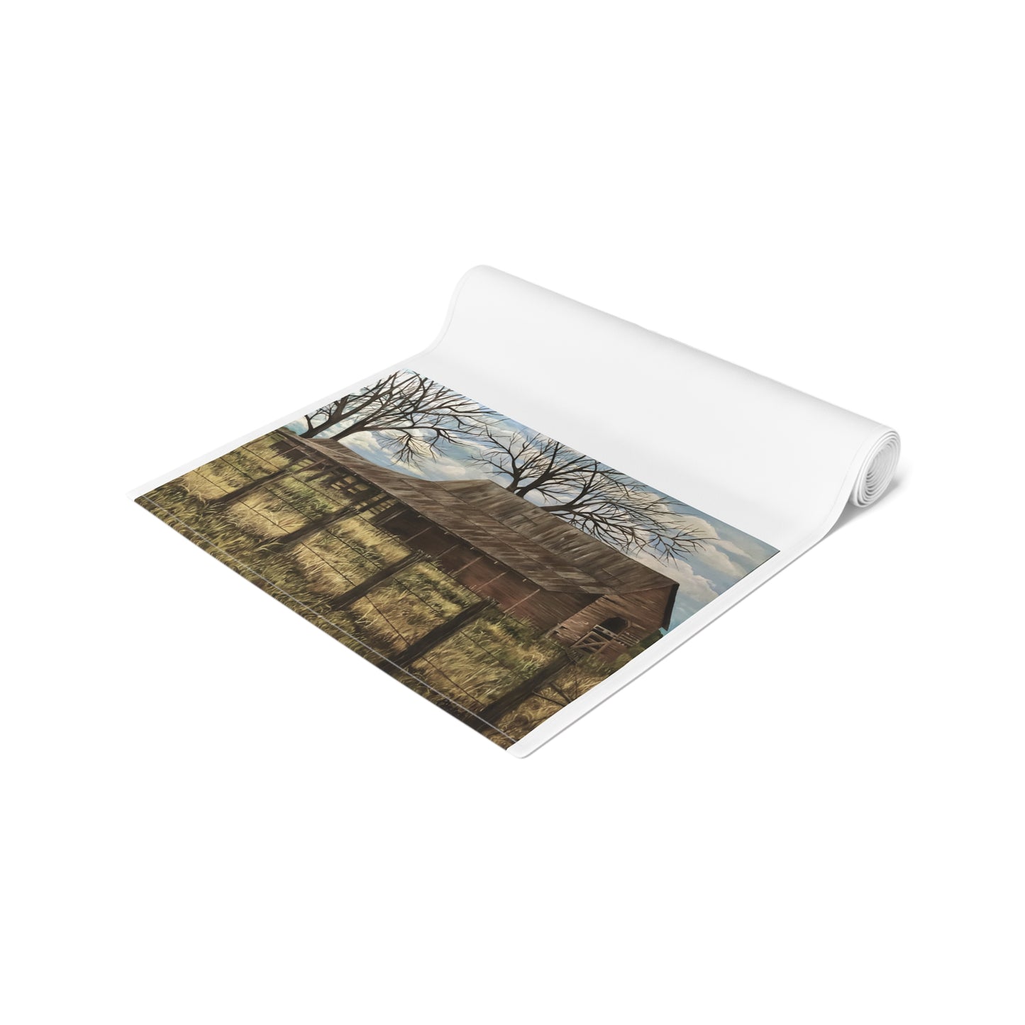 Table Runner (Cotton, Poly), Ole' Homeplace, FrediFreds Home Collection