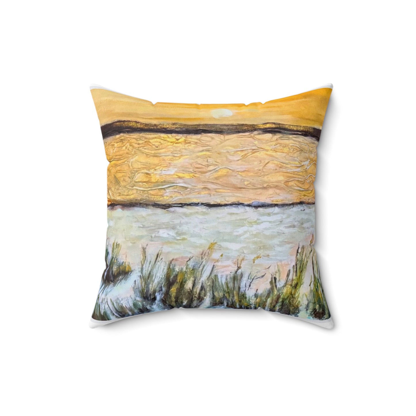 Spun Polyester Square Pillow, Paradise at Navarre, Beachwalker Club Collection