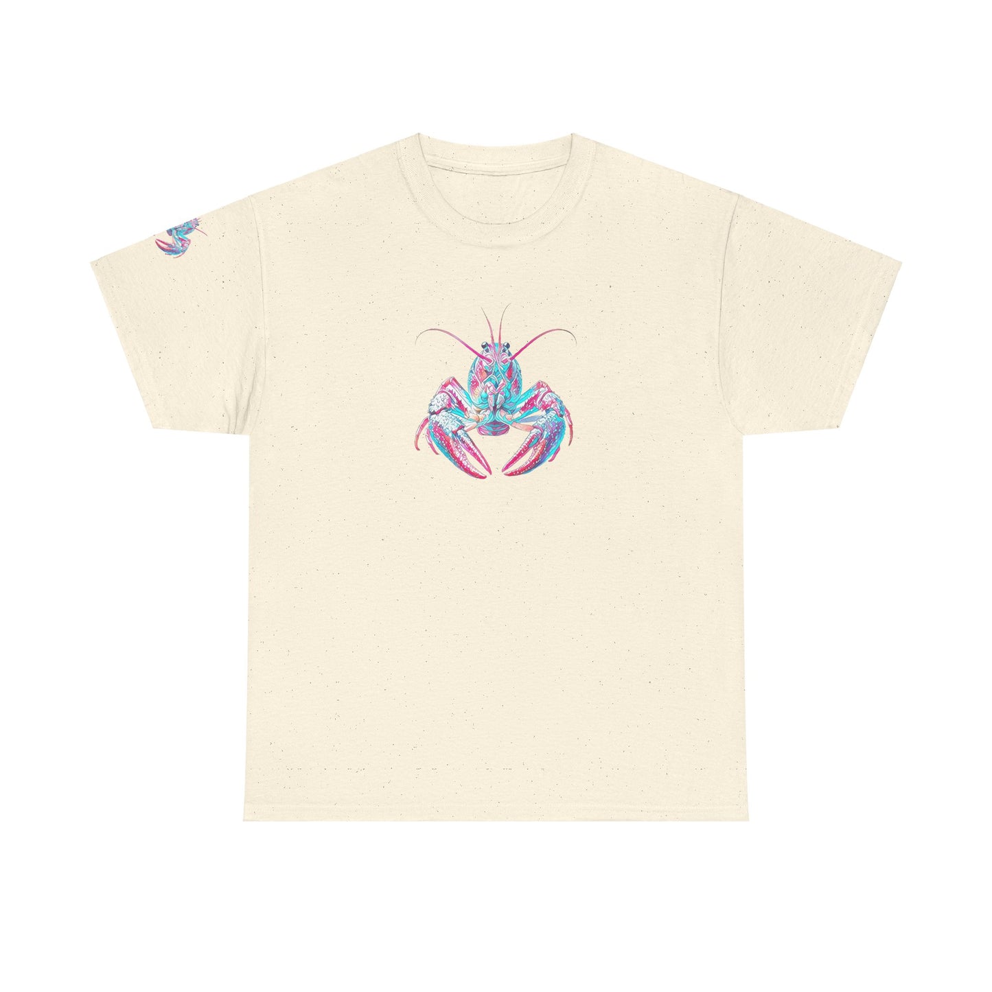 Unisex Heavy Cotton Tee, Abstract Girly Girl's Crawfish Season, Life on the Bayou Collection