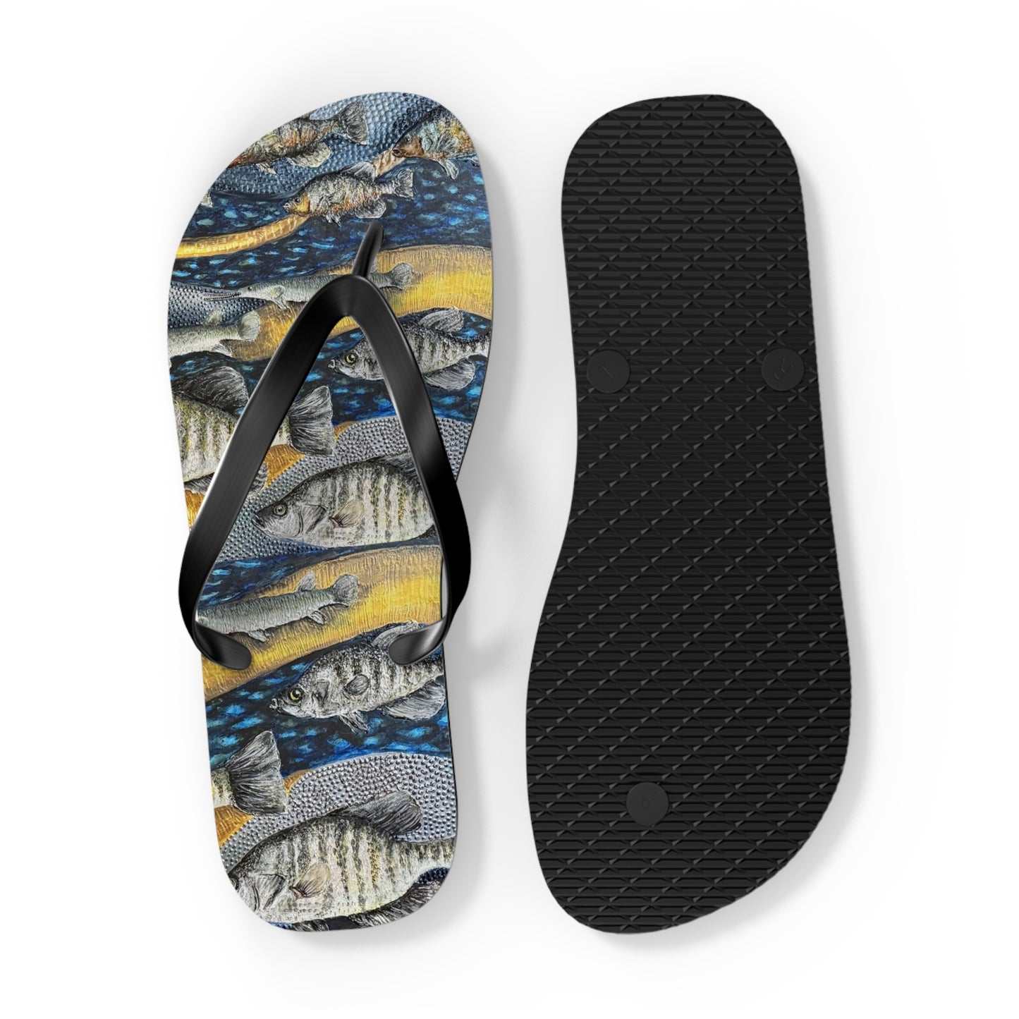 Flip Flops, Honey Hole, Fishing, FrediFreds Home Collection