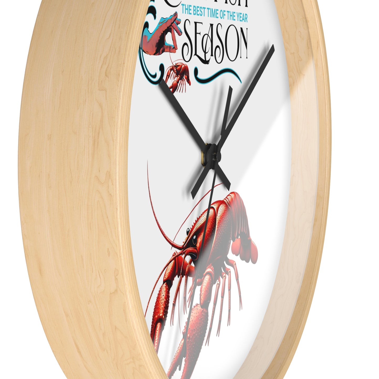 Wall Clock, Crawfish Season, Life on the Bayou Collection