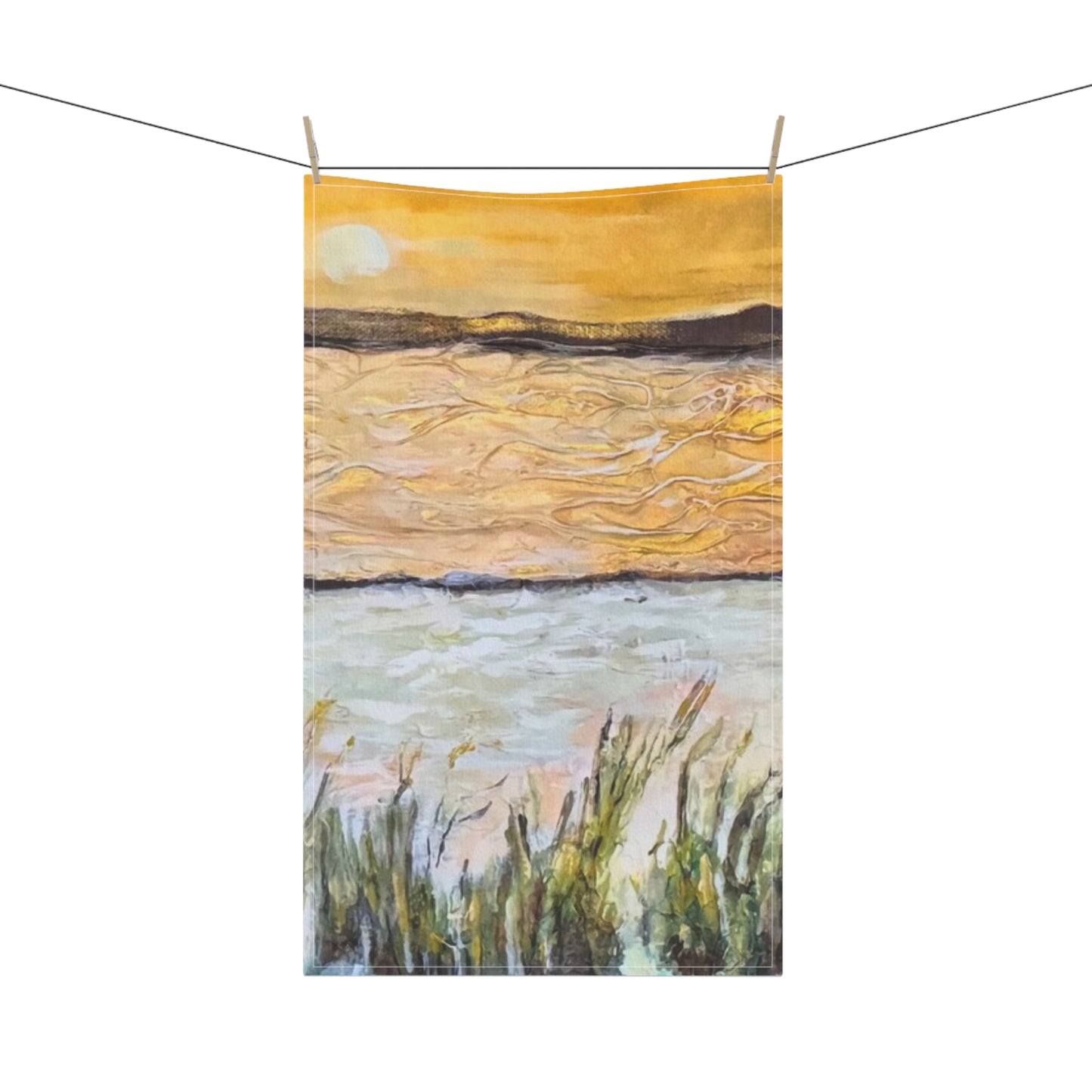 Tea Towels (cotton, poly), Paradise of Navarre, Beachwalker Club Collection