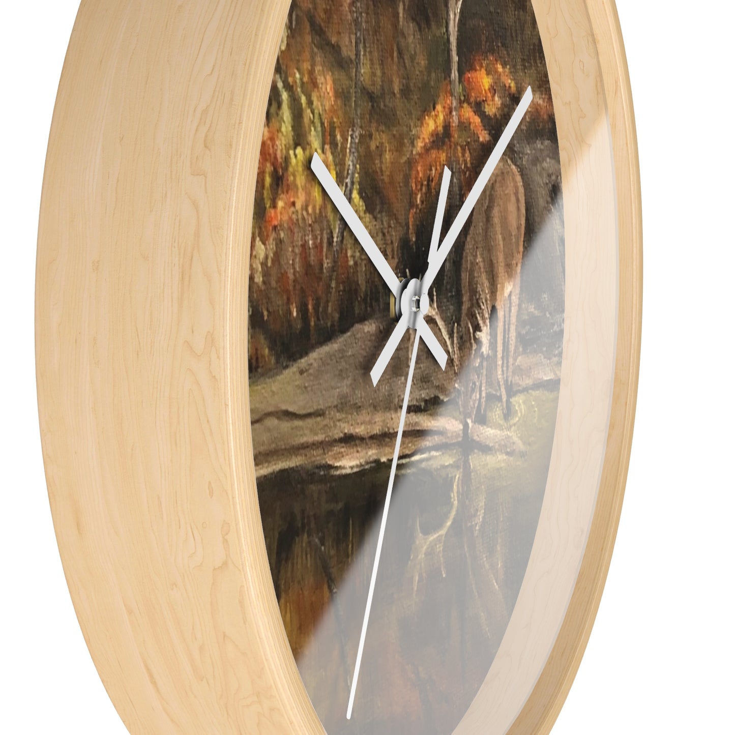 Wall Clock, Deer Haven, Life on the Bayou Collection