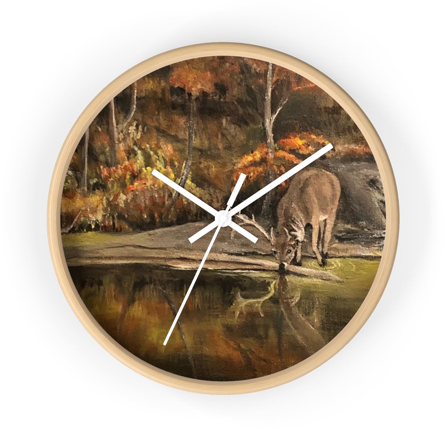 Wall Clock, Deer Haven, Life on the Bayou Collection