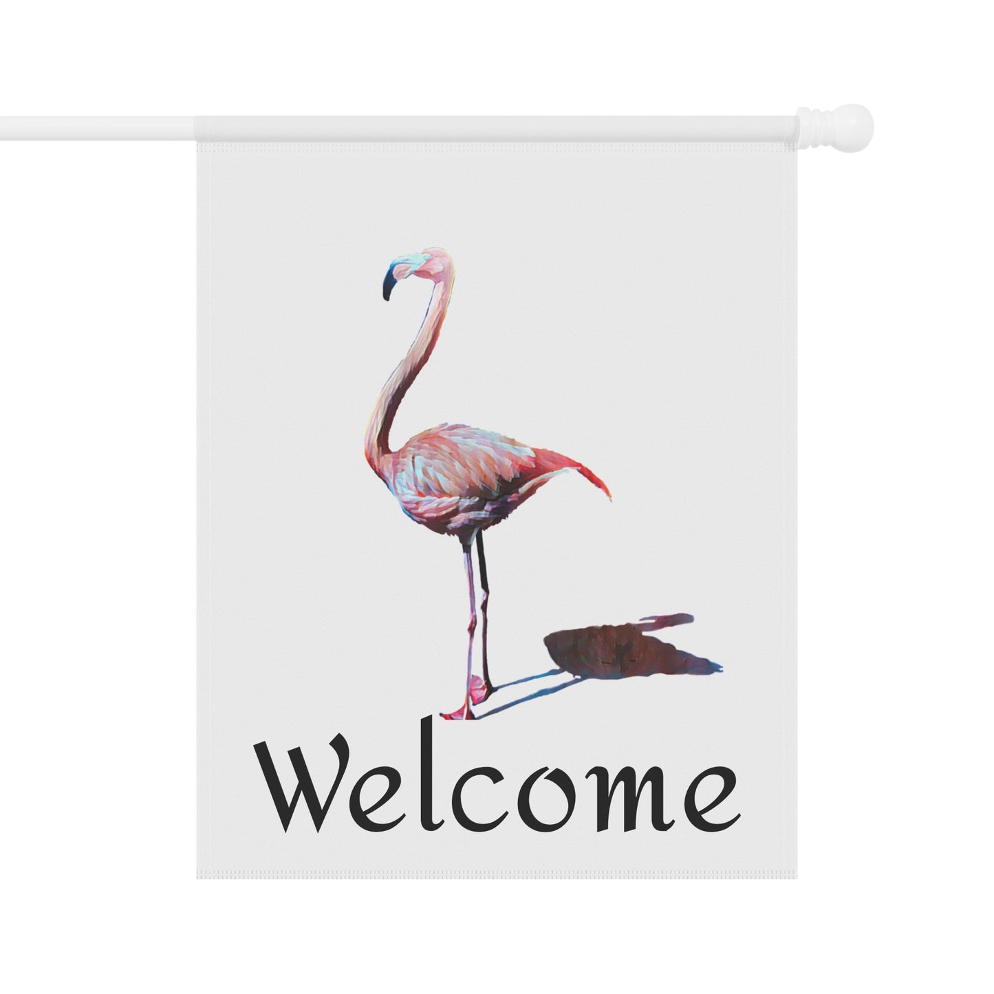 Garden & House Banner, Flamingo, Beachwalker Club Collection