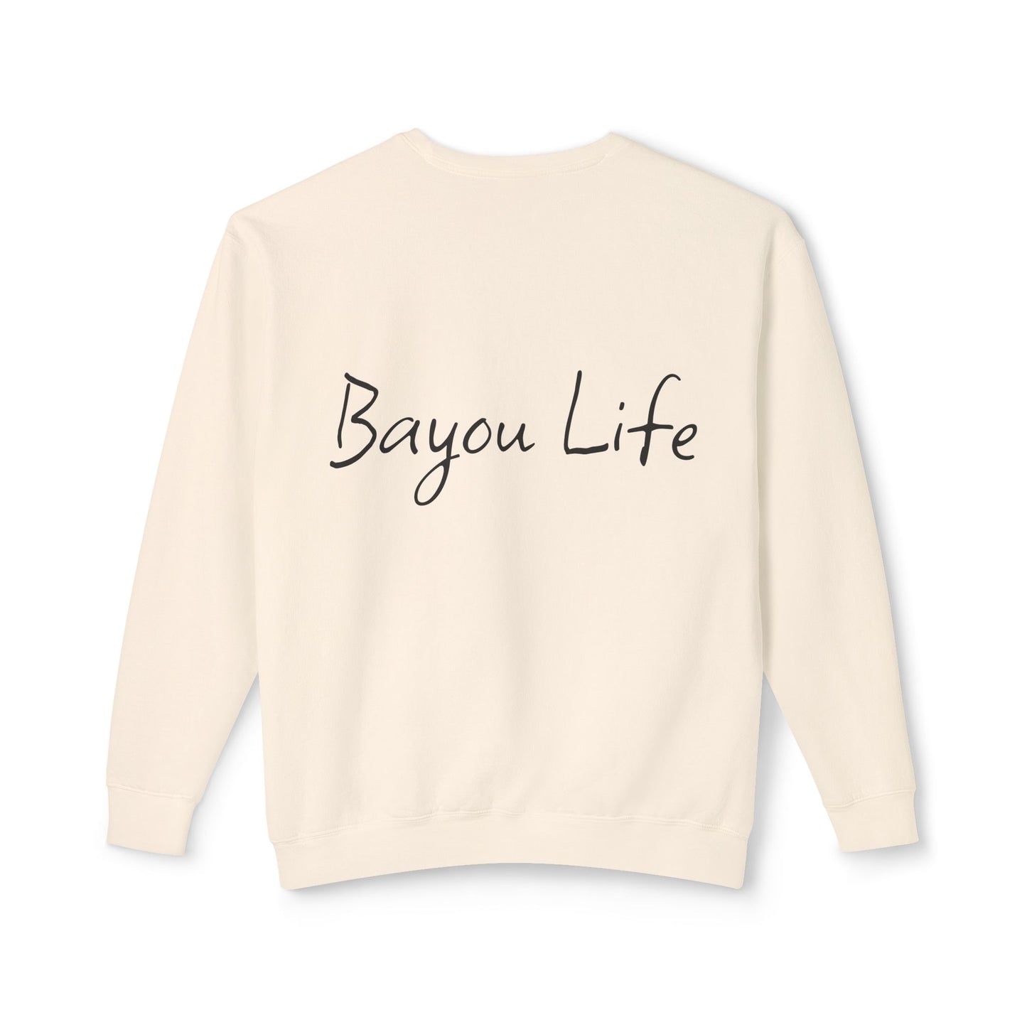 Unisex Lightweight Crewneck Sweatshirt, Life on the Bayou