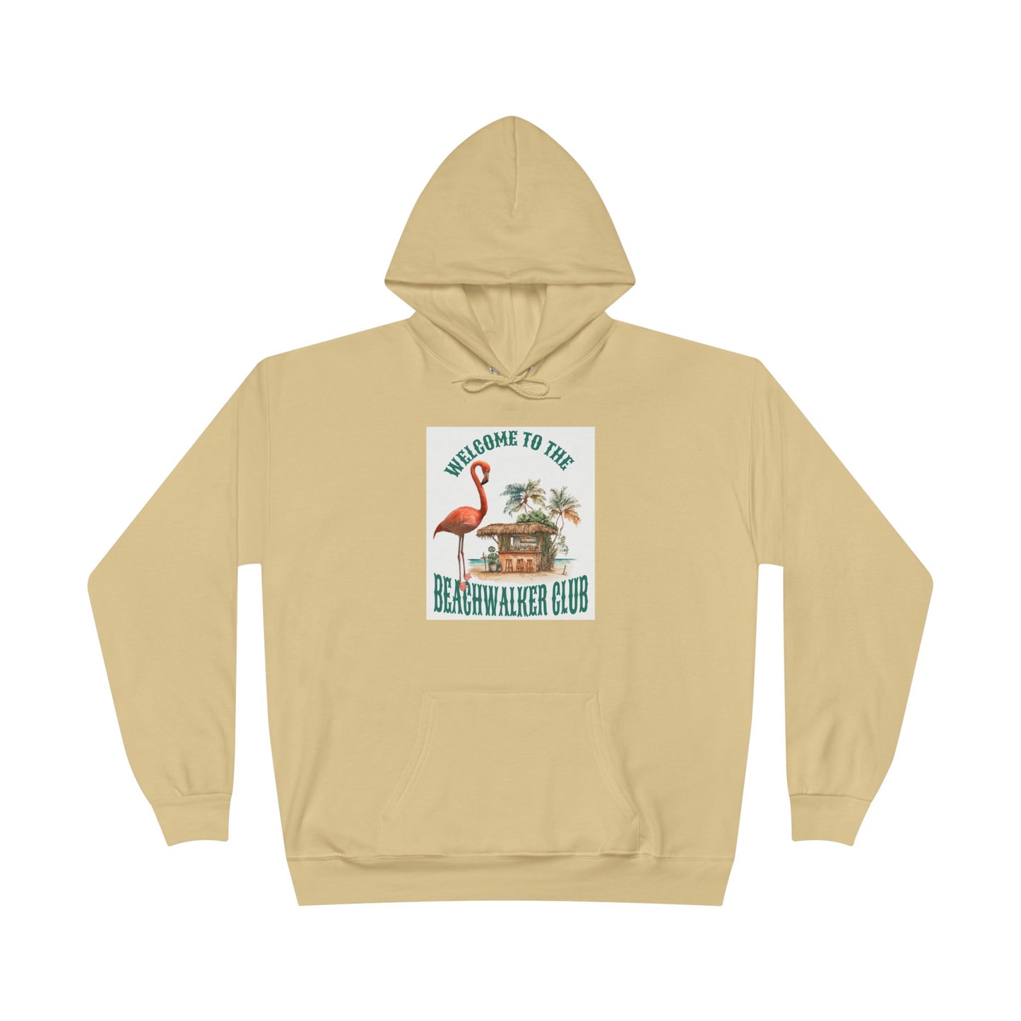 Unisex EcoSmart® Pullover Hoodie Sweatshirt, Beachwalker Club
