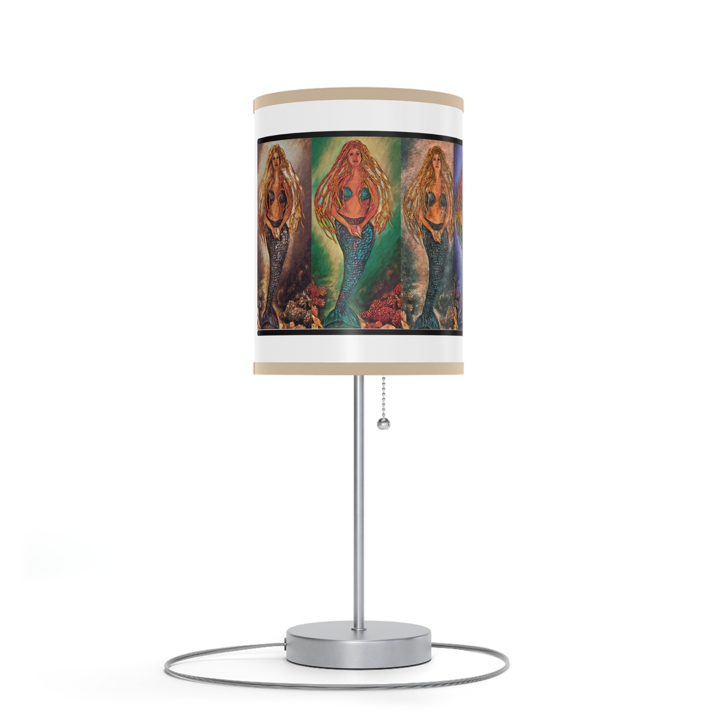Lamp on a Stand, US|CA plug, Iva by the Sea, Mermaid, Beachwalker Club Collection