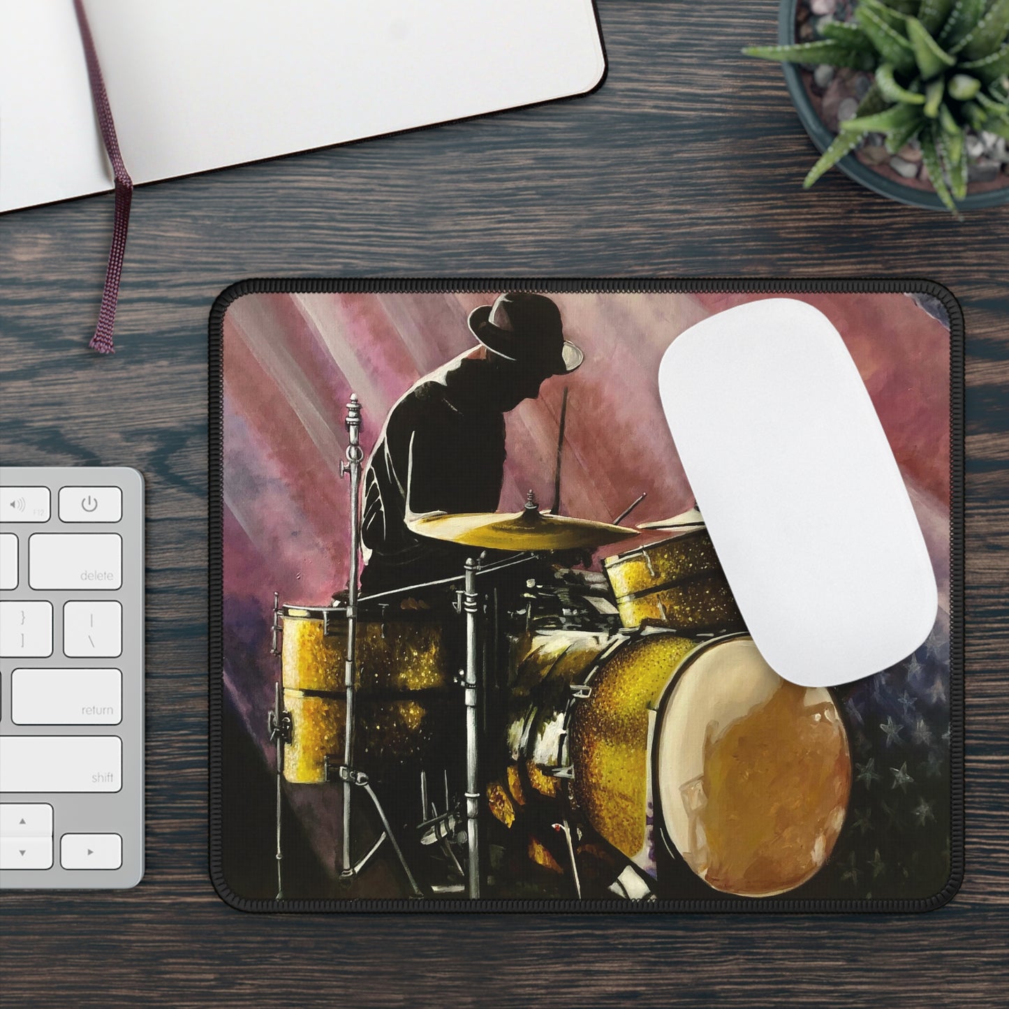 Gaming Mouse Pad, Drummer, Music, Band