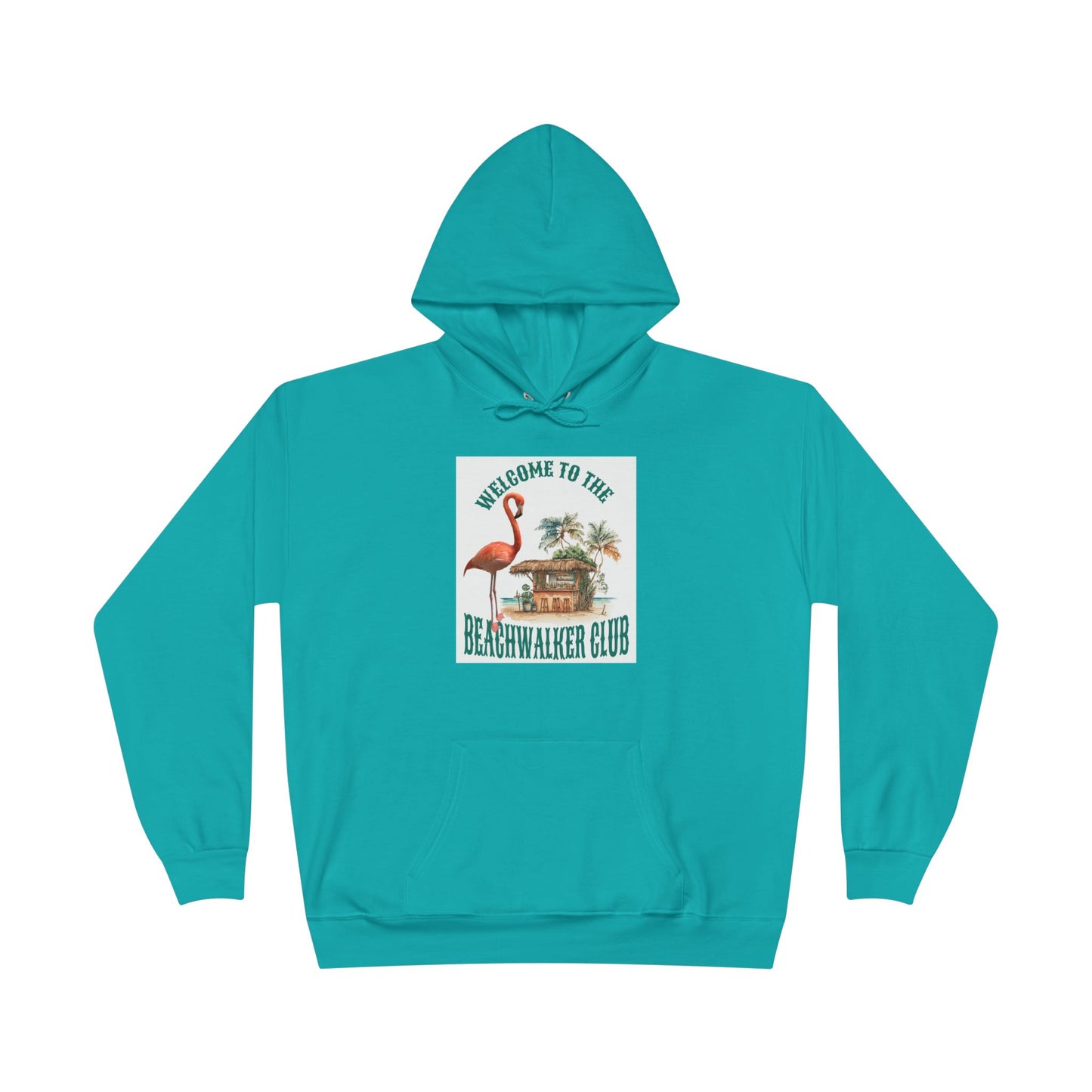 Unisex EcoSmart® Pullover Hoodie Sweatshirt, Beachwalker Club