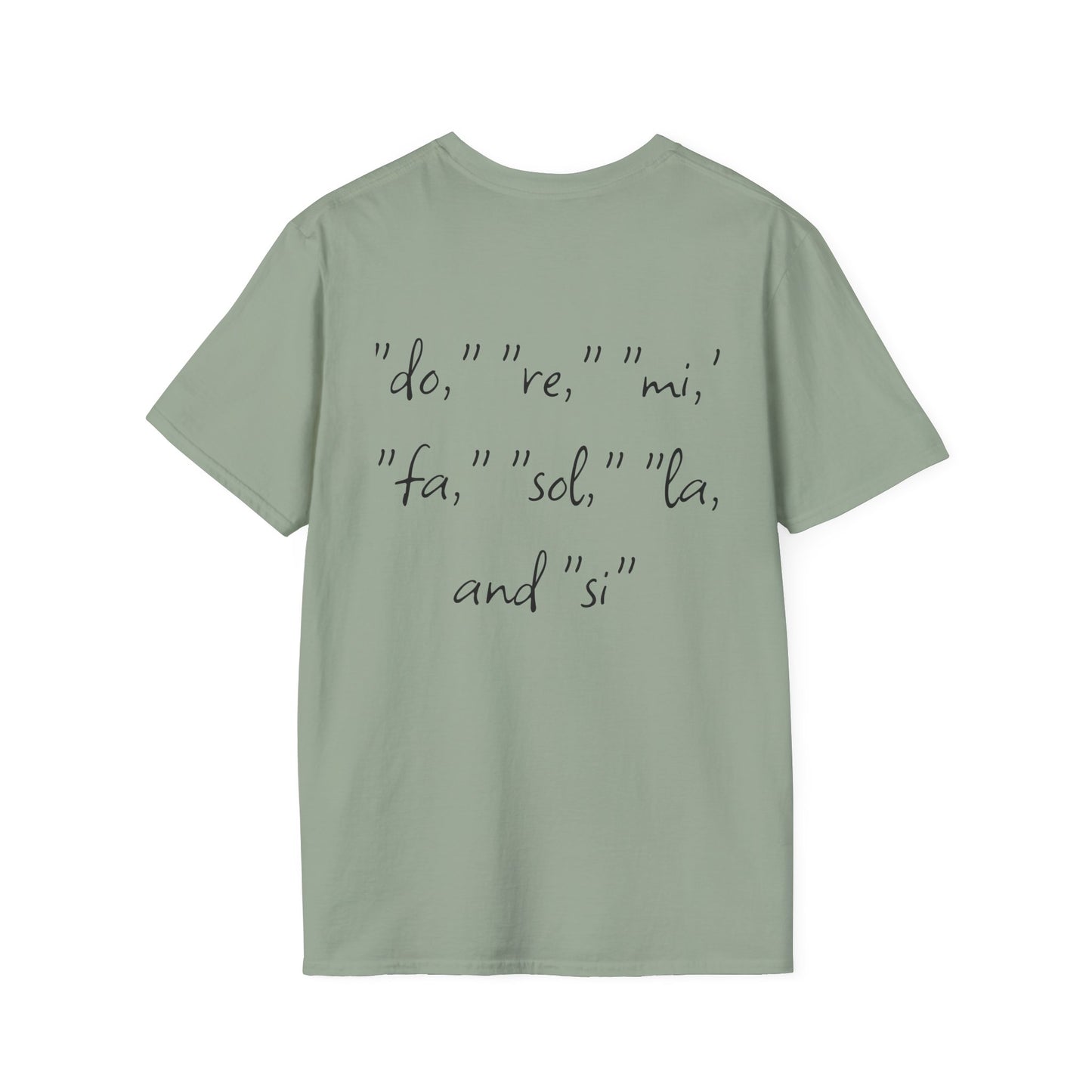 Unisex Softstyle T-Shirt, Pianist, Love Notes, Soul Music