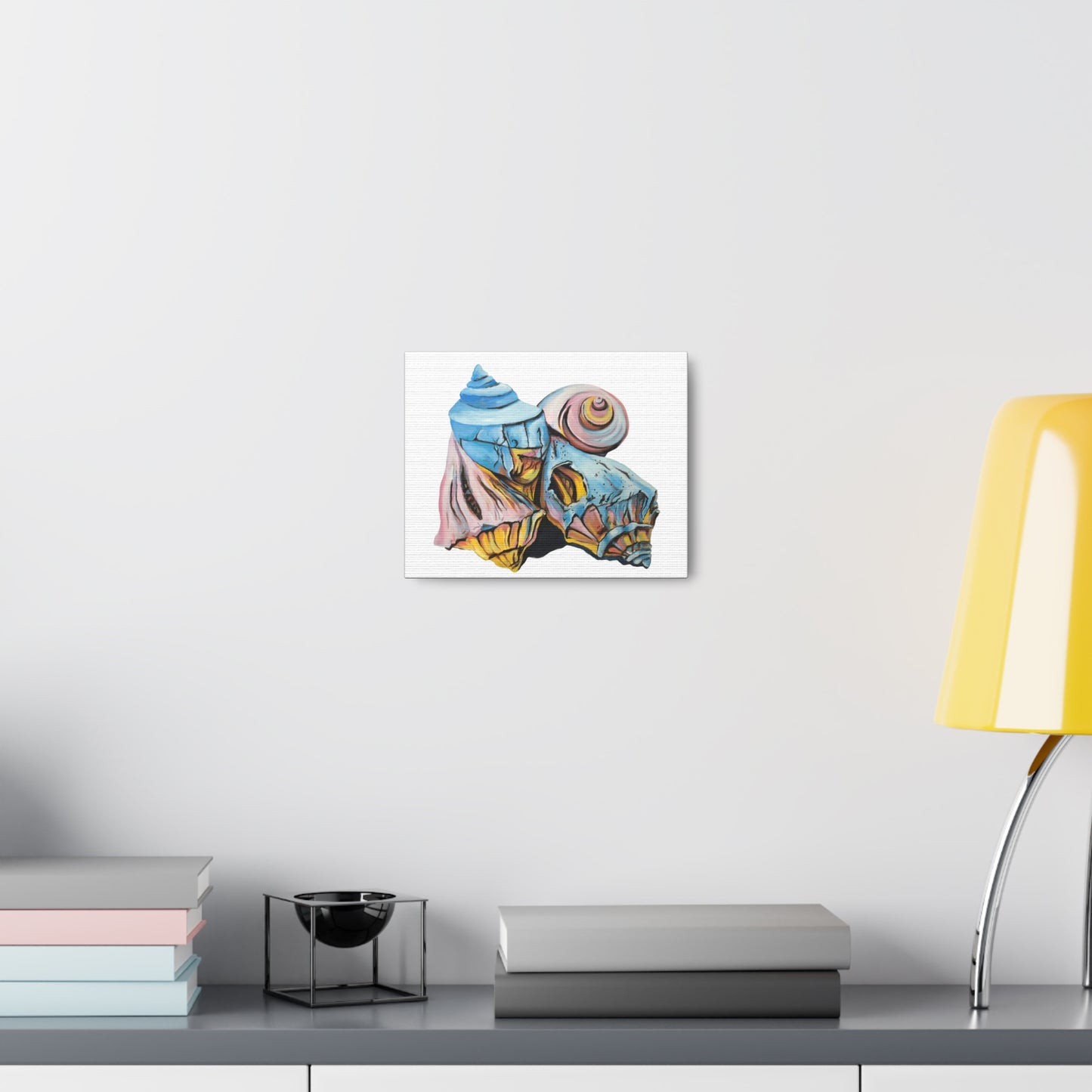 Canvas Gallery Wraps, Artsy Beach Shells, Beachwalker Club Collection