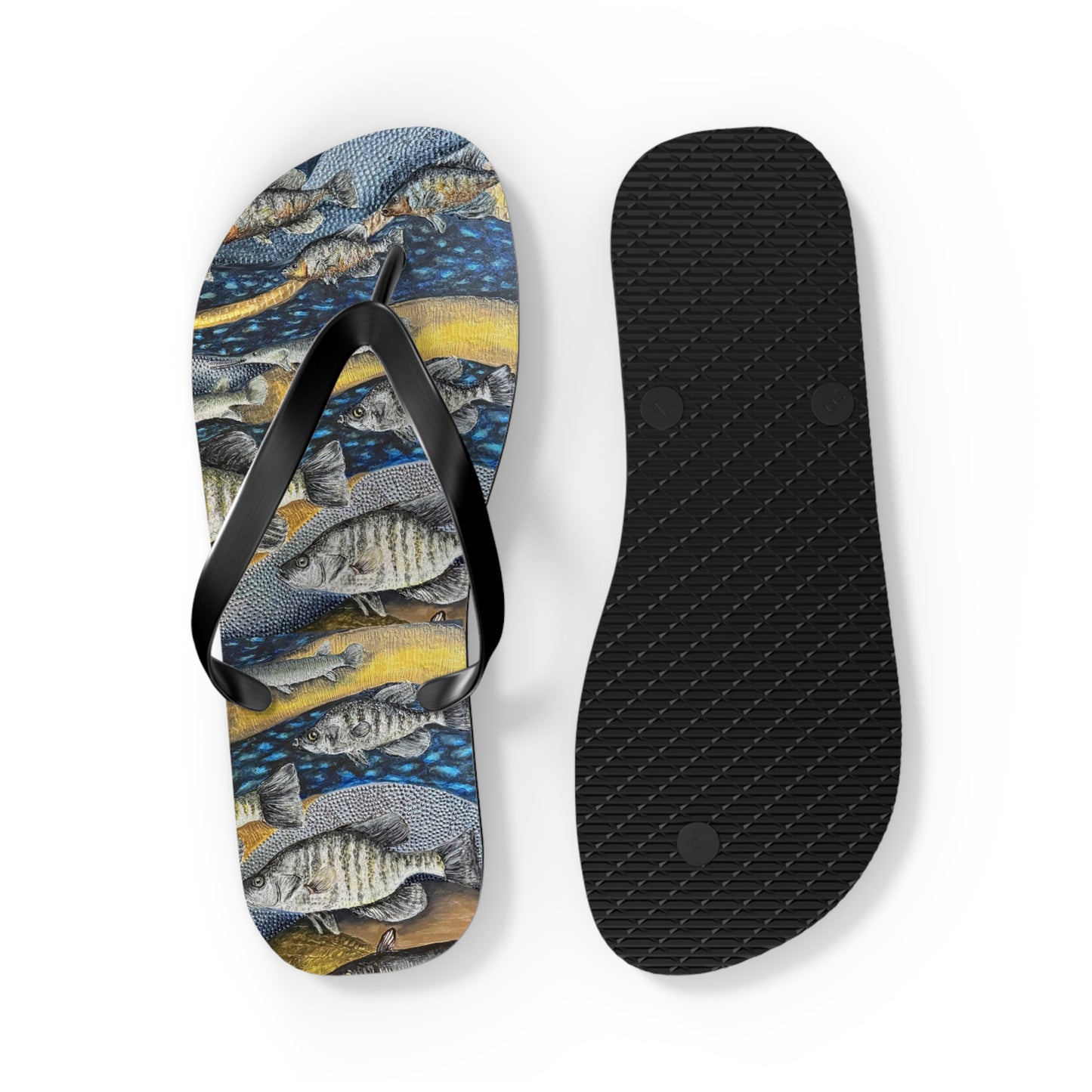 Flip Flops, Honey Hole, Fishing, FrediFreds Home Collection