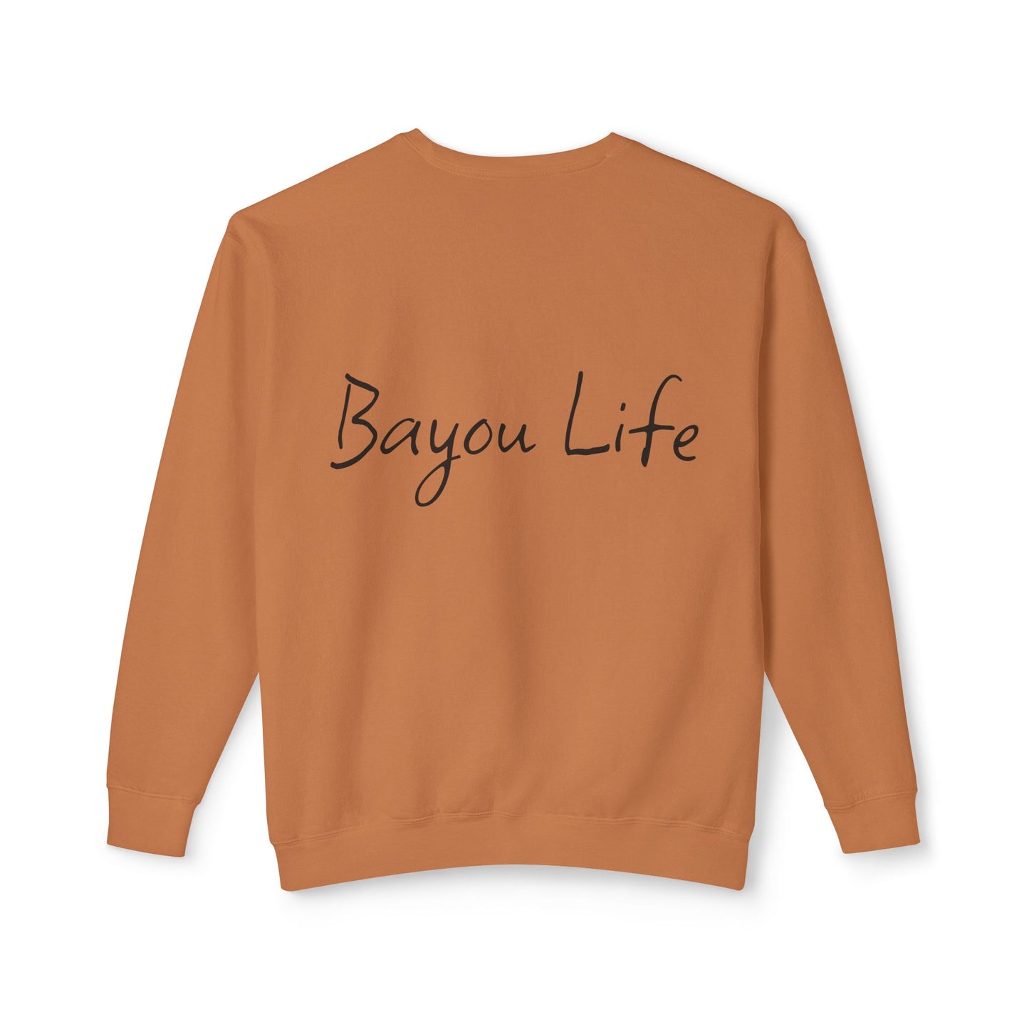 Unisex Lightweight Crewneck Sweatshirt, Life on the Bayou
