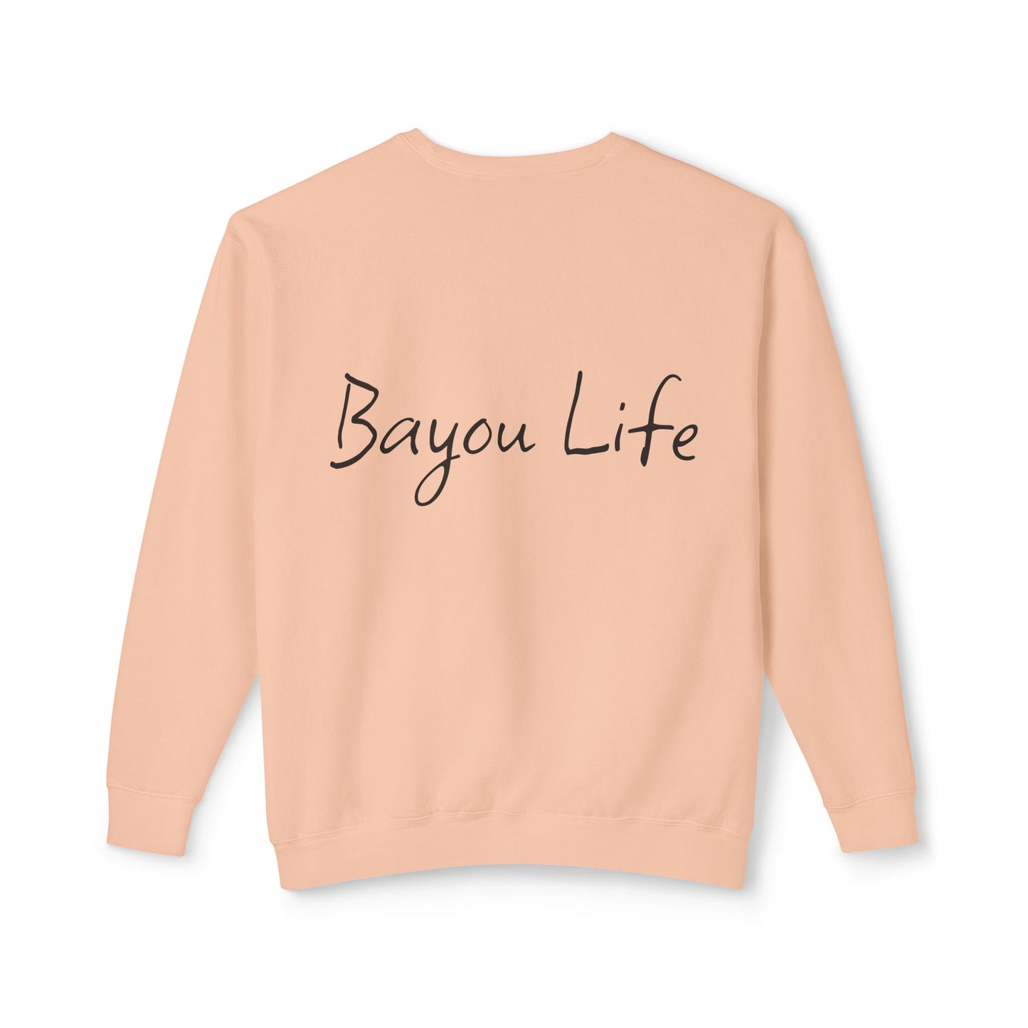 Unisex Lightweight Crewneck Sweatshirt, Life on the Bayou