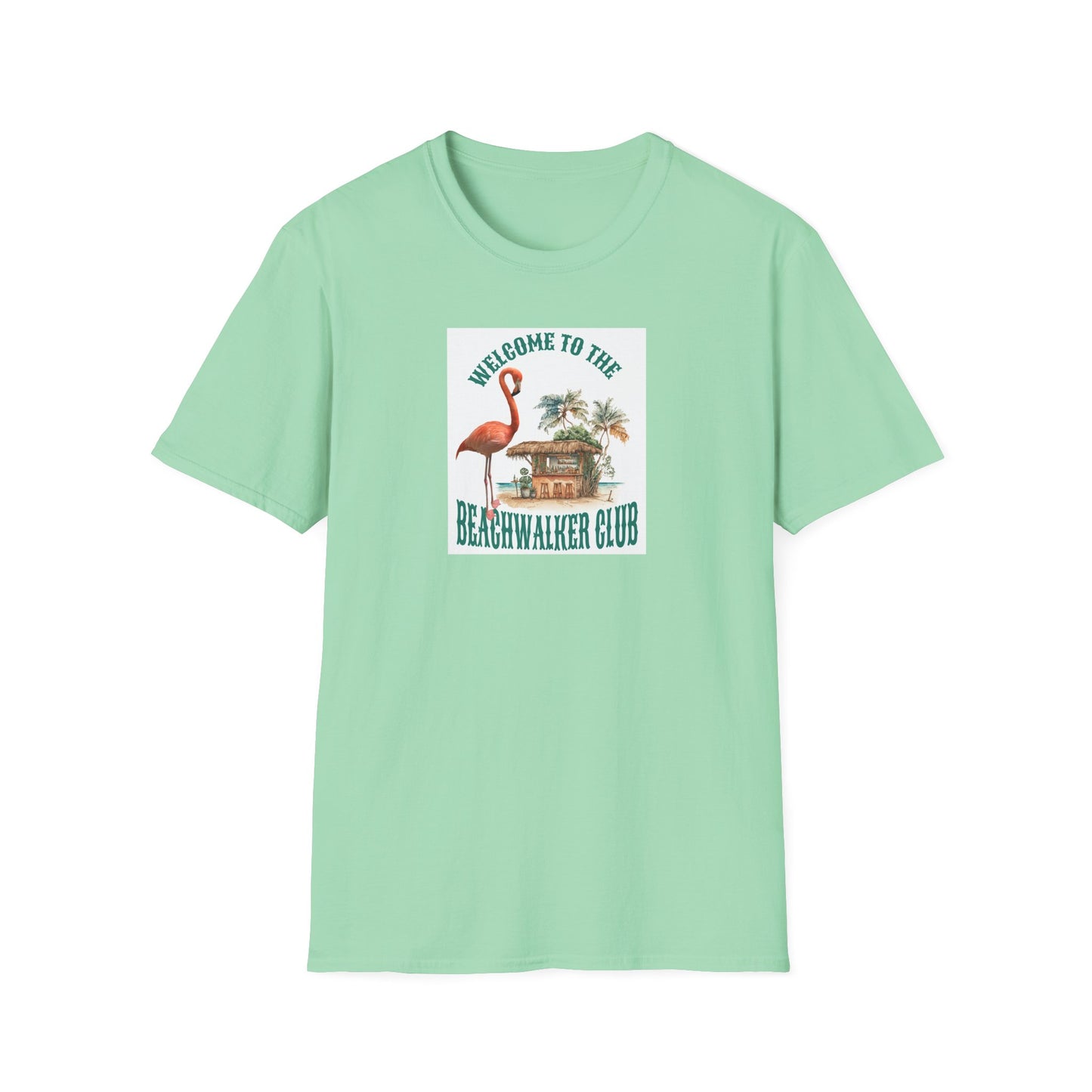Softstyle T-Shirt, Comfortable Shirt for All Seasons, Colorful Design, Gift for Holidays, Baby Soft Tee, Unisex Top, Beachwalker Club Collection