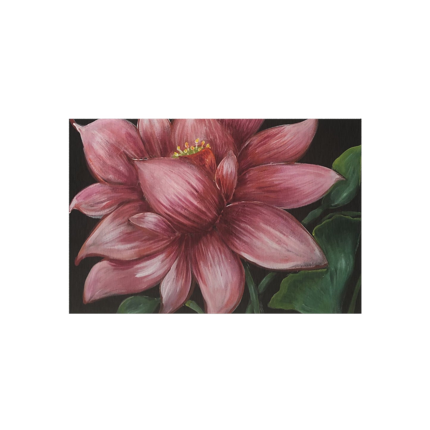 Outdoor Rug, Lotus Pink Midnight, Artsy, FrediFreds Home Collection