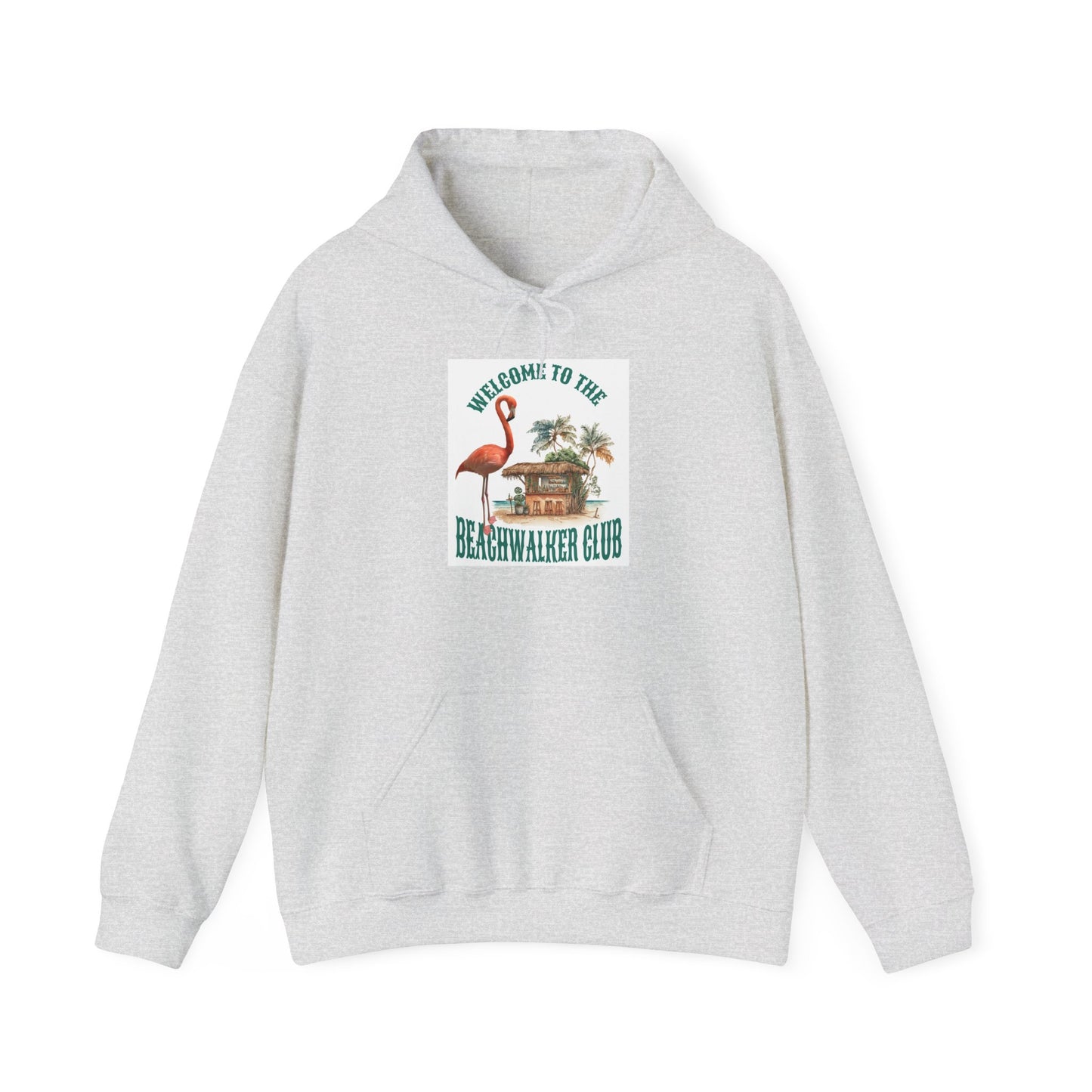 Unisex Heavy Blend™ Beachwalker Club" Designed Hooded Sweatshirt