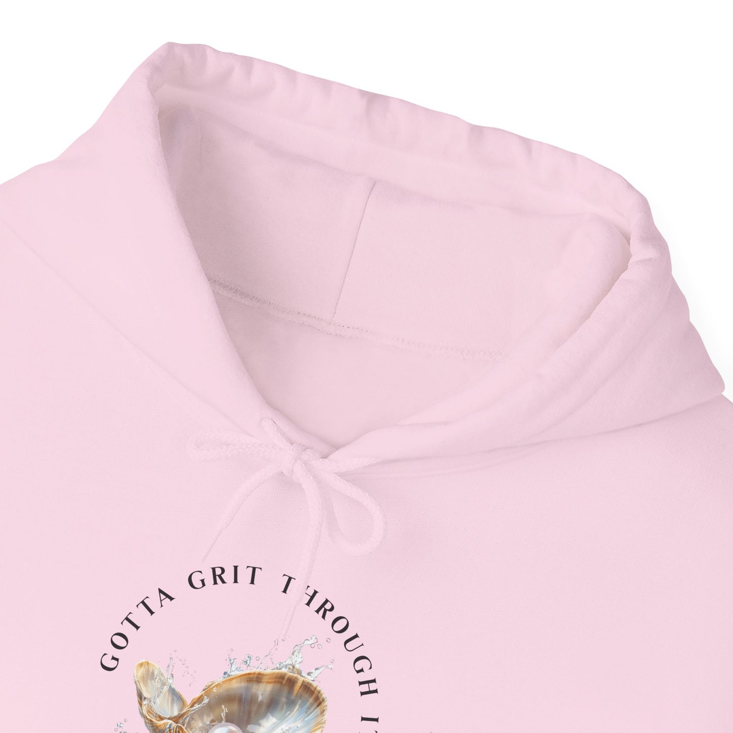 Unisex Heavy Blend™ Hooded Sweatshirt, Grit Prevails, Gotta Grit Through It Collection