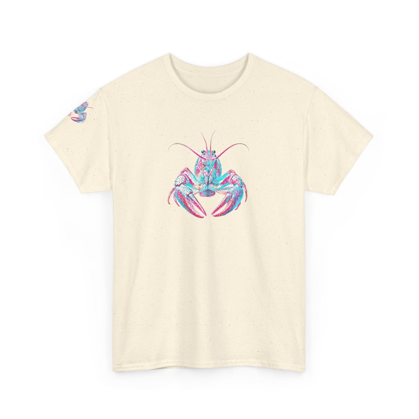 Unisex Heavy Cotton Tee, Abstract Girly Girl's Crawfish Season, Life on the Bayou Collection
