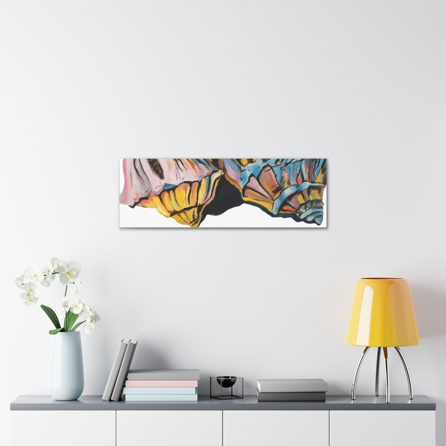 Canvas Gallery Wraps, Artsy Beach Shells, Beachwalker Club Collection
