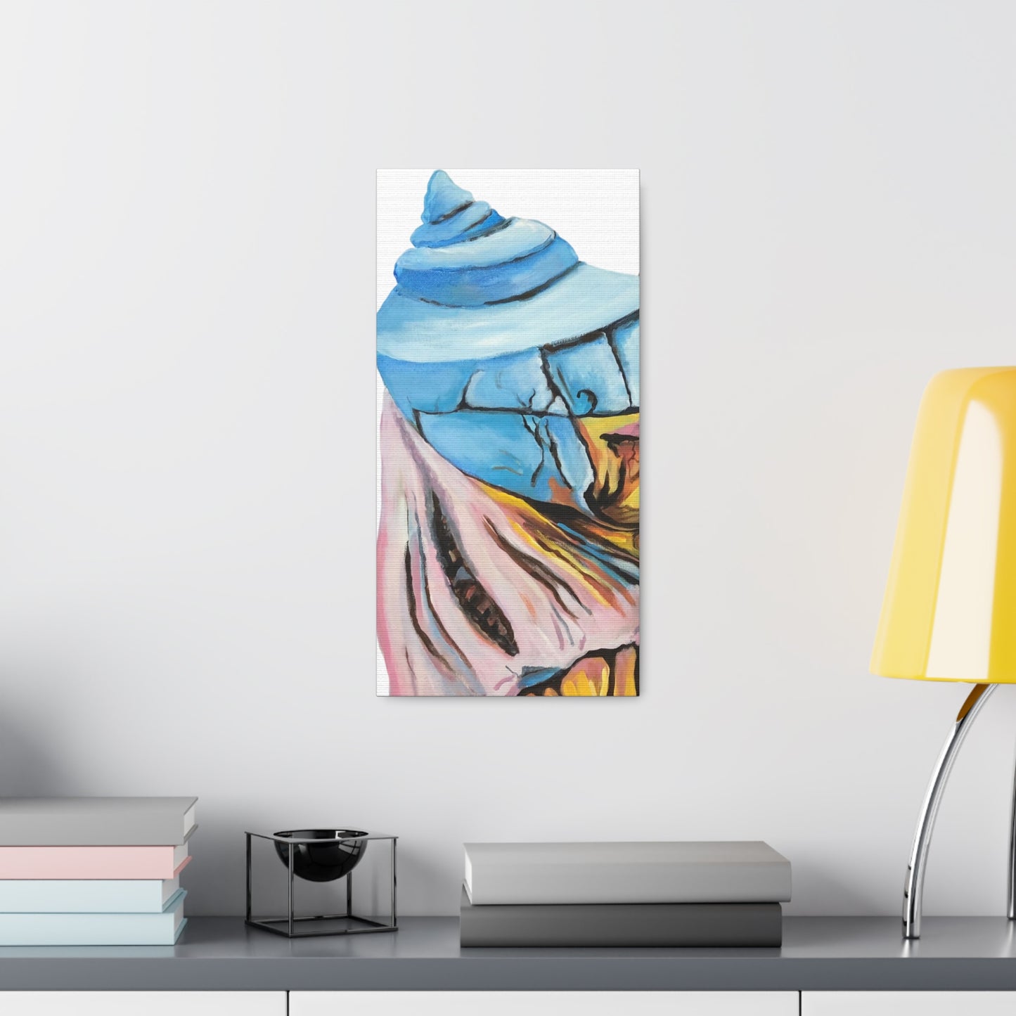 Canvas Gallery Wraps, Artsy Beach Shells, Beachwalker Club Collection