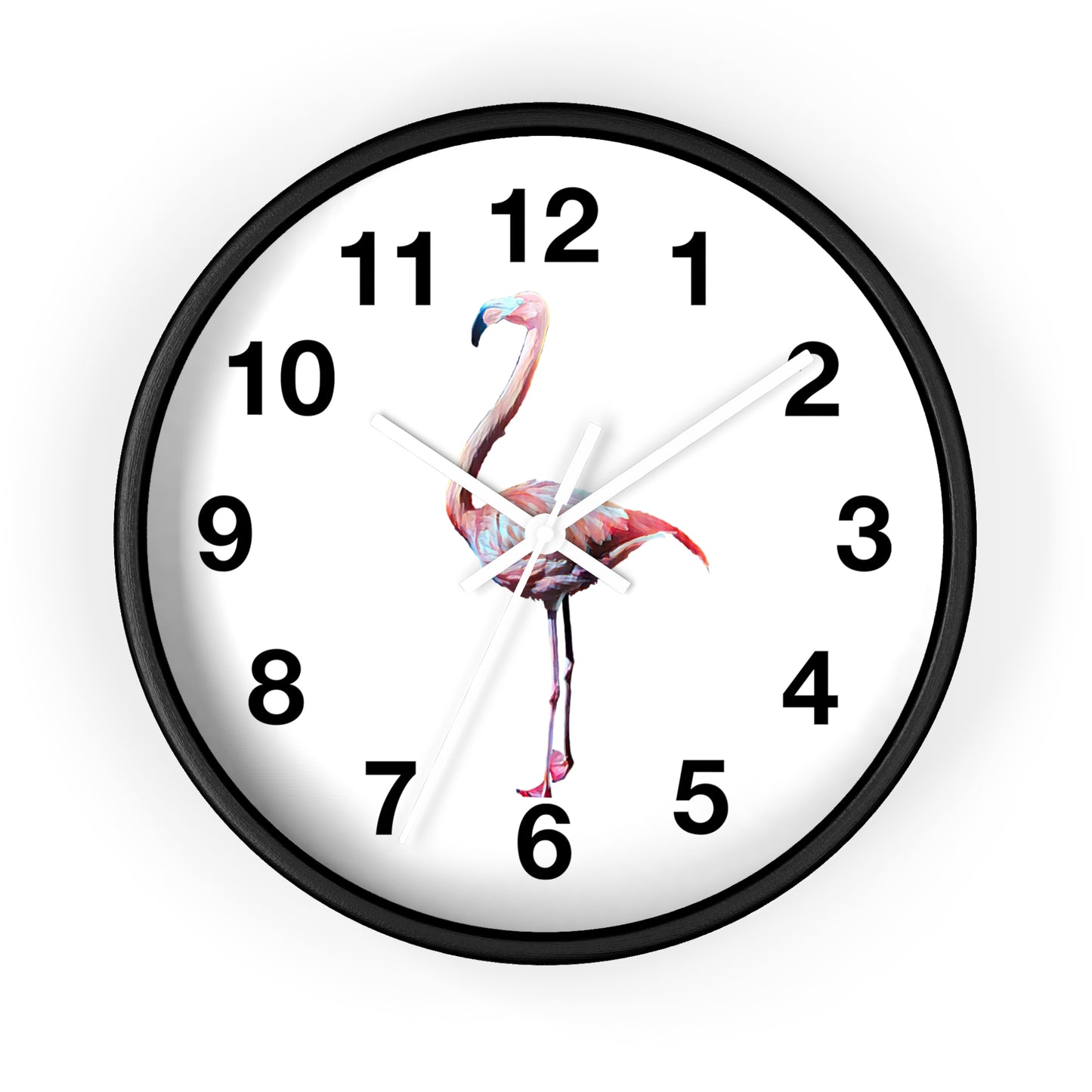 Wall Clock, Flamingo, Beachwalker Club Collection