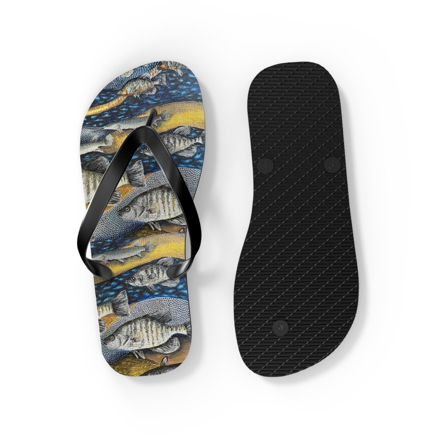 Flip Flops, Honey Hole, Fishing, FrediFreds Home Collection