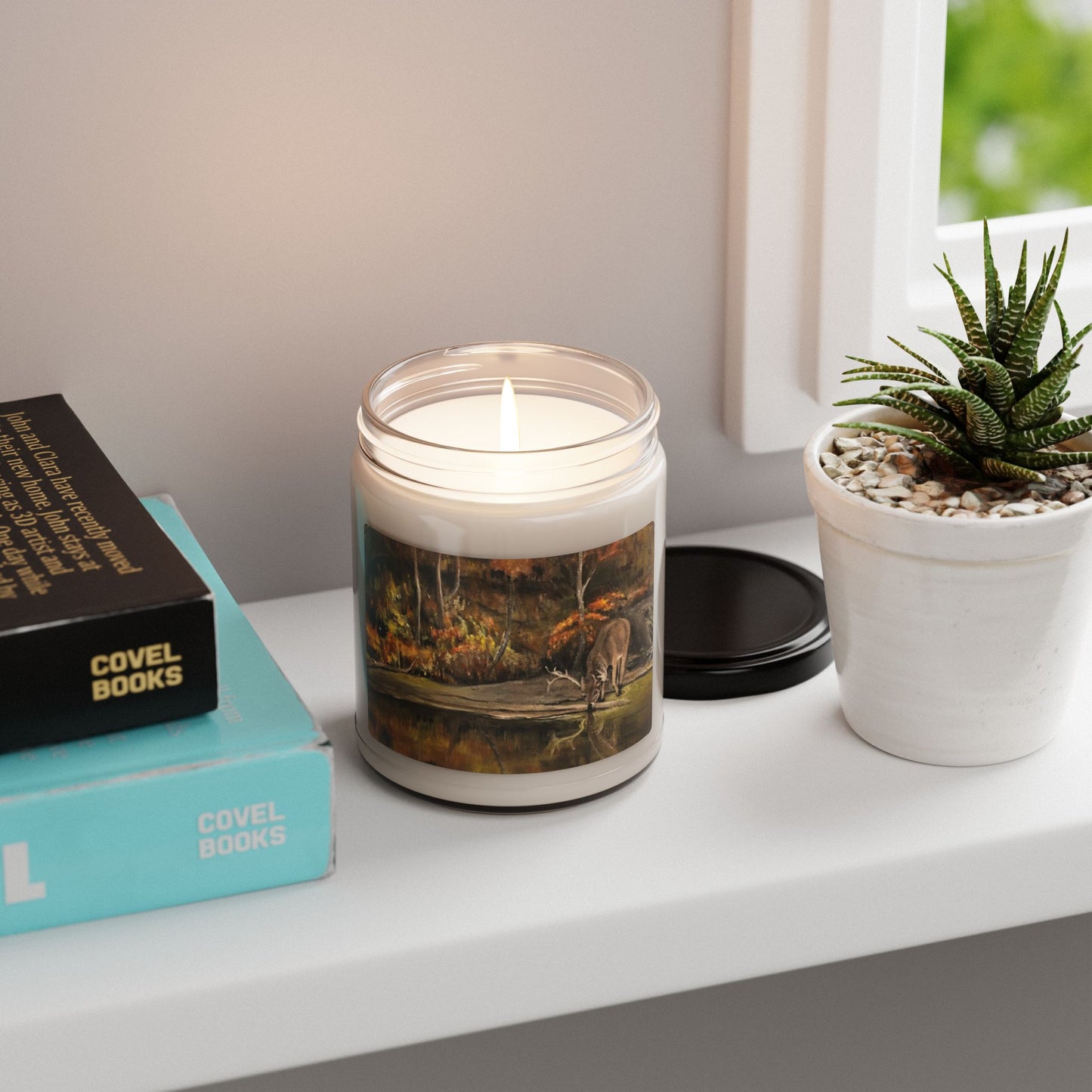 Scented Soy Candle, 9oz, Deer Haven, Natural Wildlife, Life on the Bayou Collection