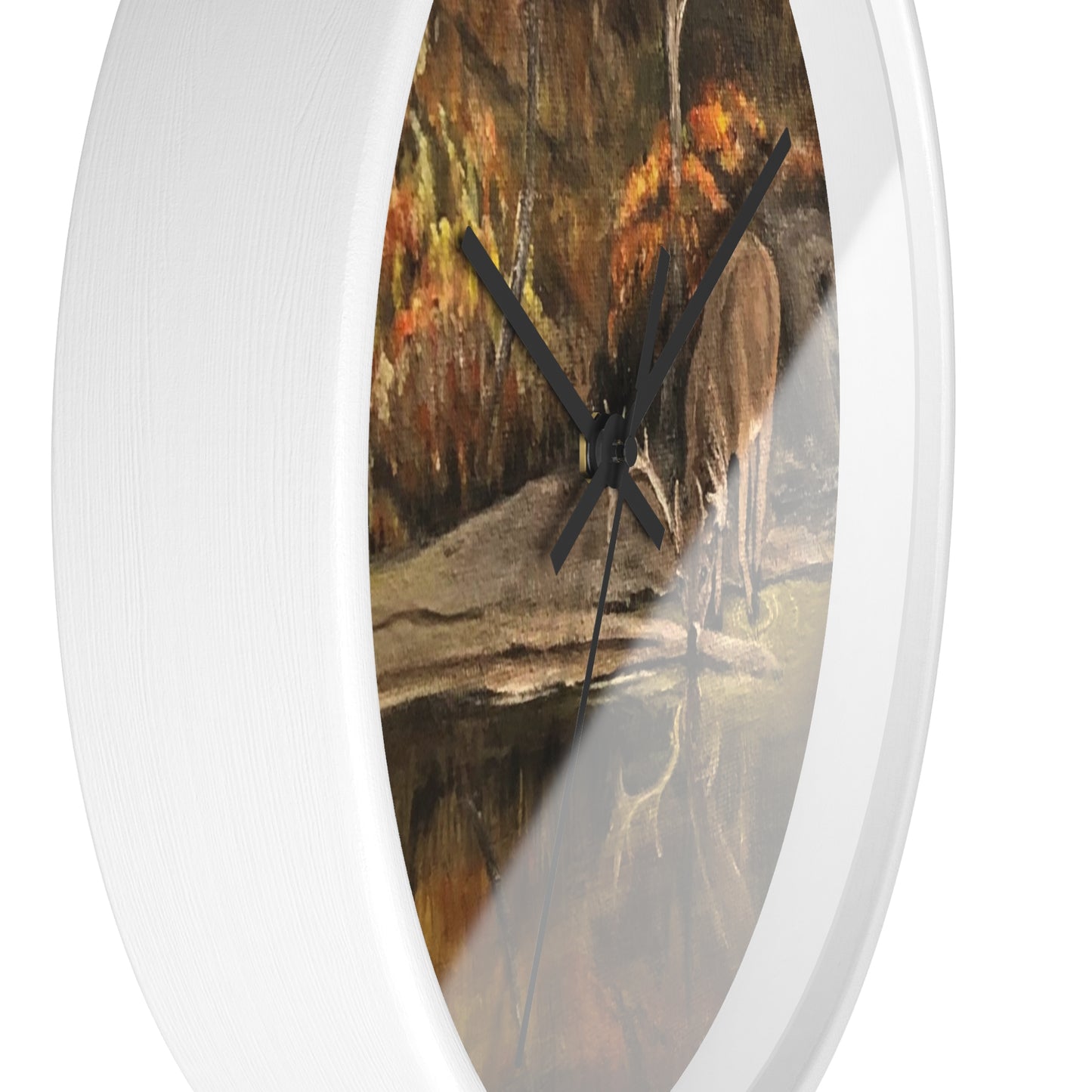 Wall Clock, Deer Haven, Life on the Bayou Collection