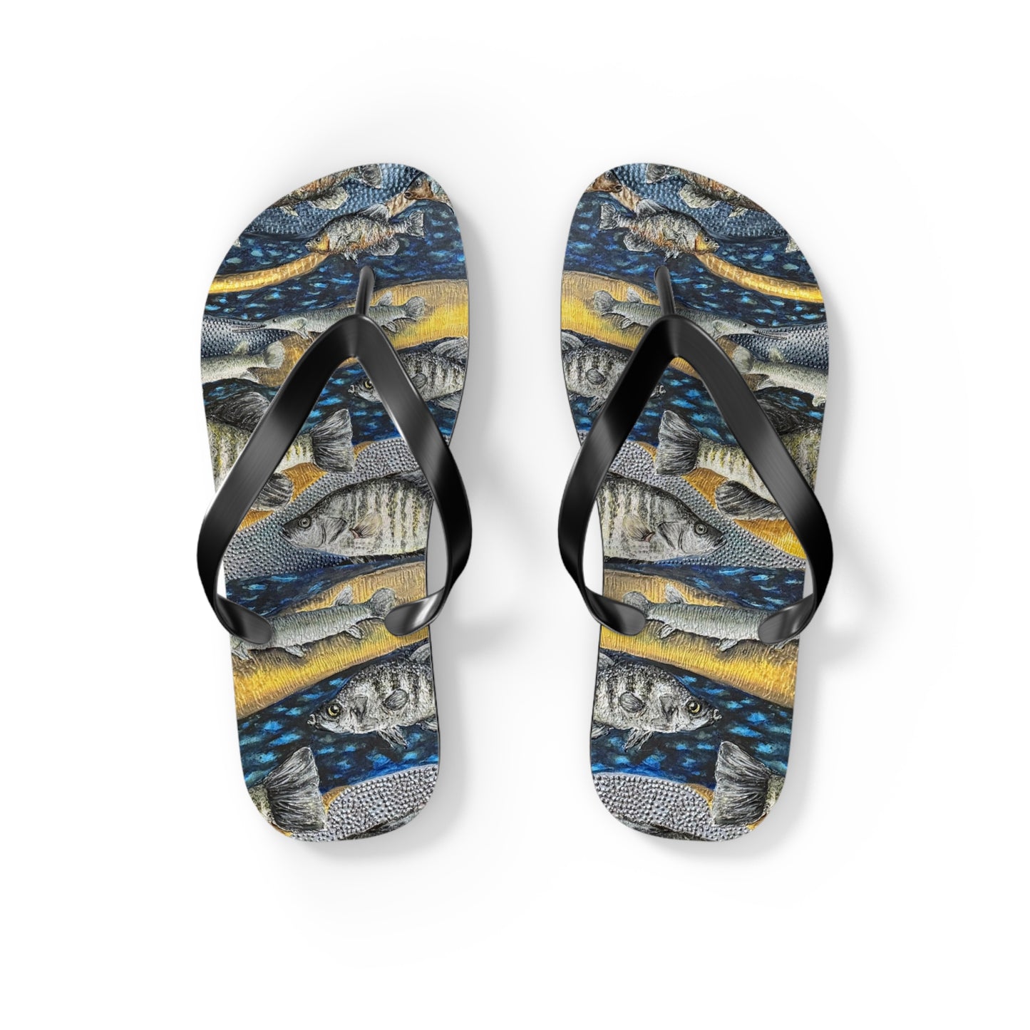 Flip Flops, Honey Hole, Fishing, FrediFreds Home Collection