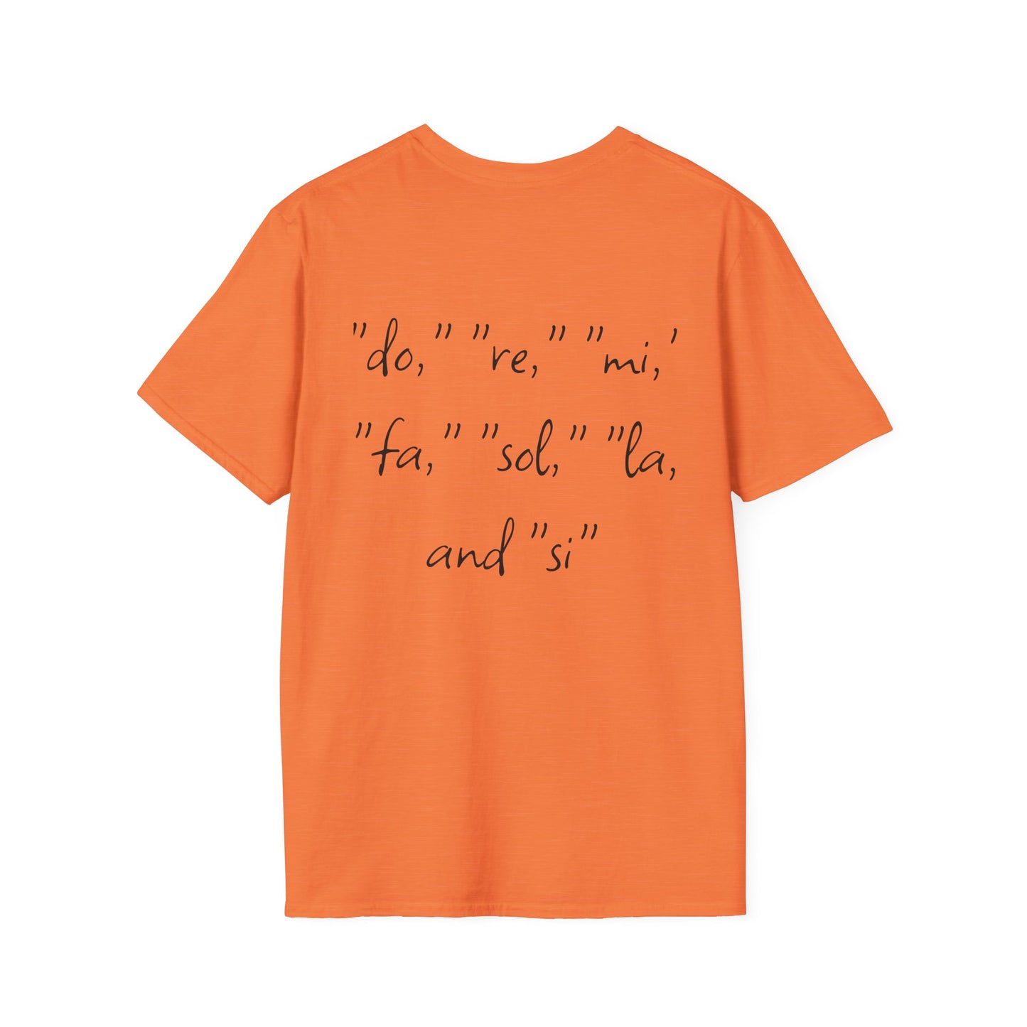 Unisex Softstyle T-Shirt, Pianist, Love Notes, Soul Music