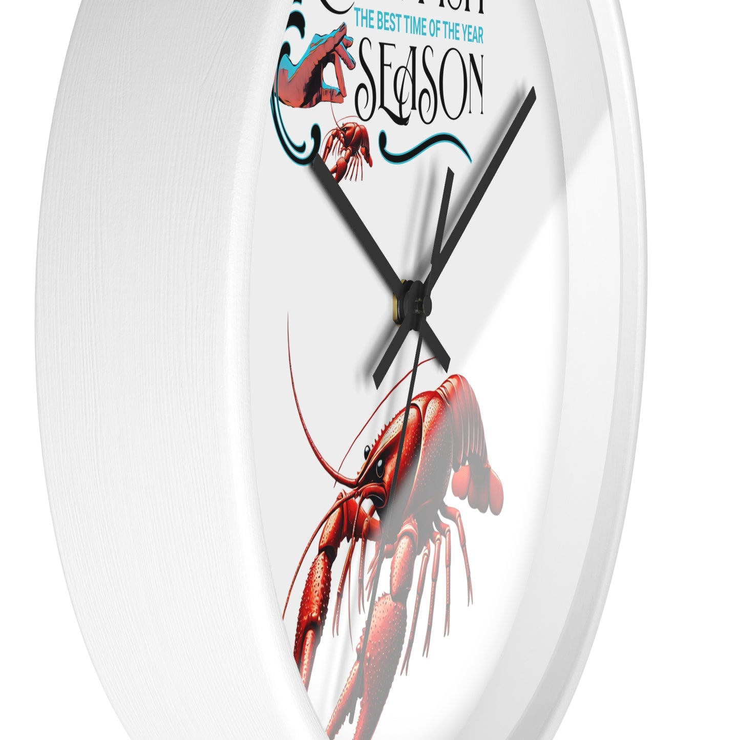 Wall Clock, Crawfish Season, Life on the Bayou Collection