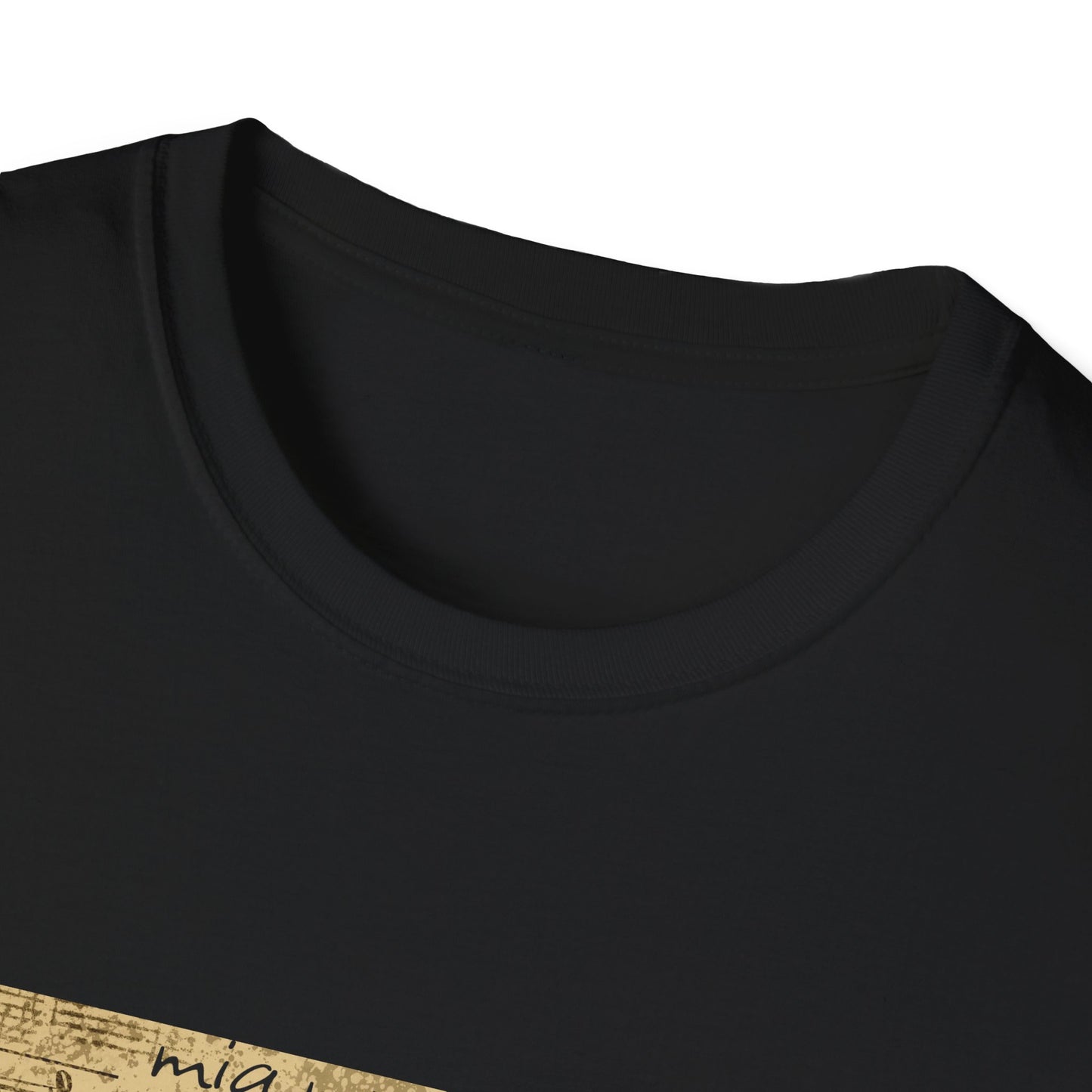 Unisex Softstyle T-Shirt, Pianist, Love Notes, Soul Music