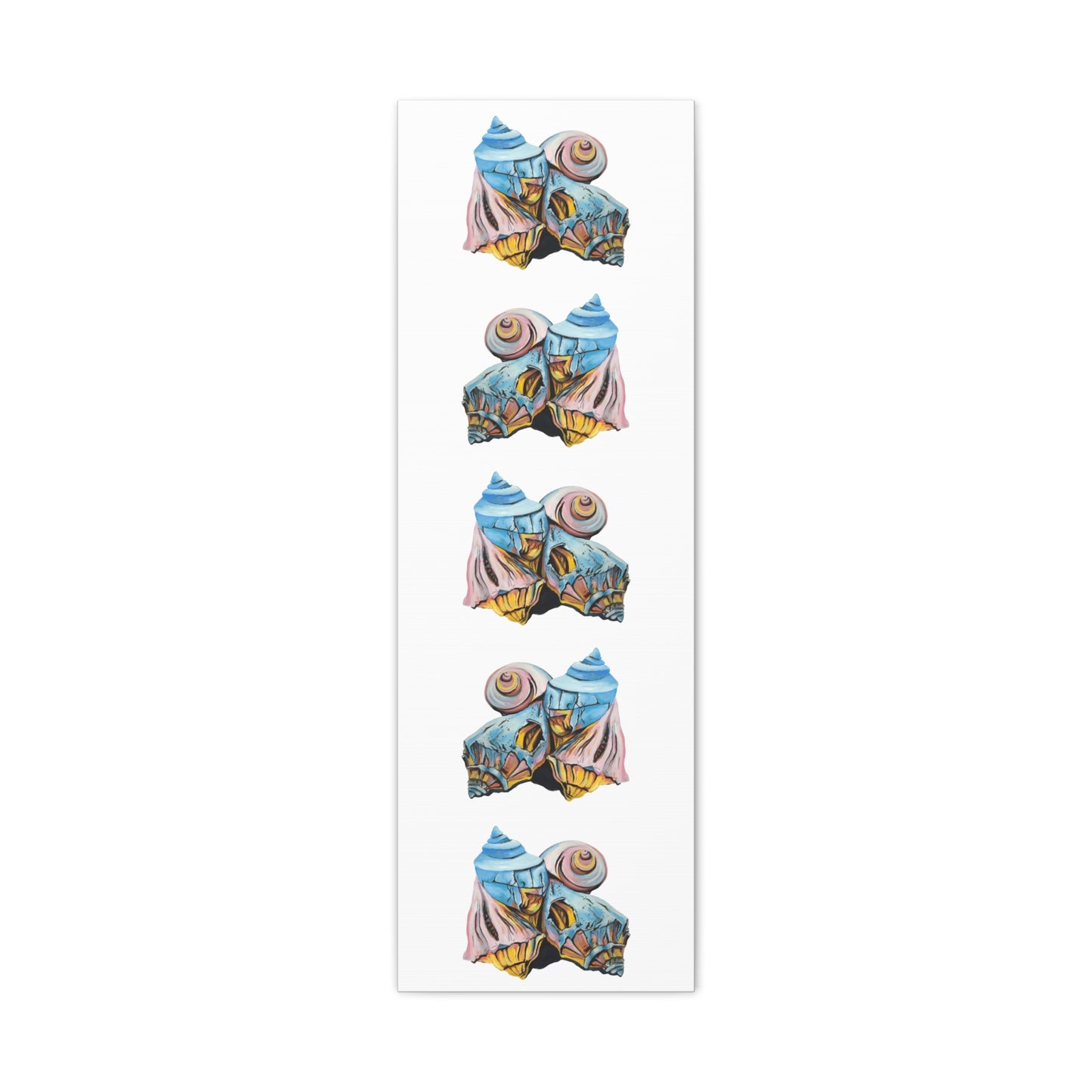 Canvas Gallery Wraps, Artsy Beach Shells, Beachwalker Club Collection