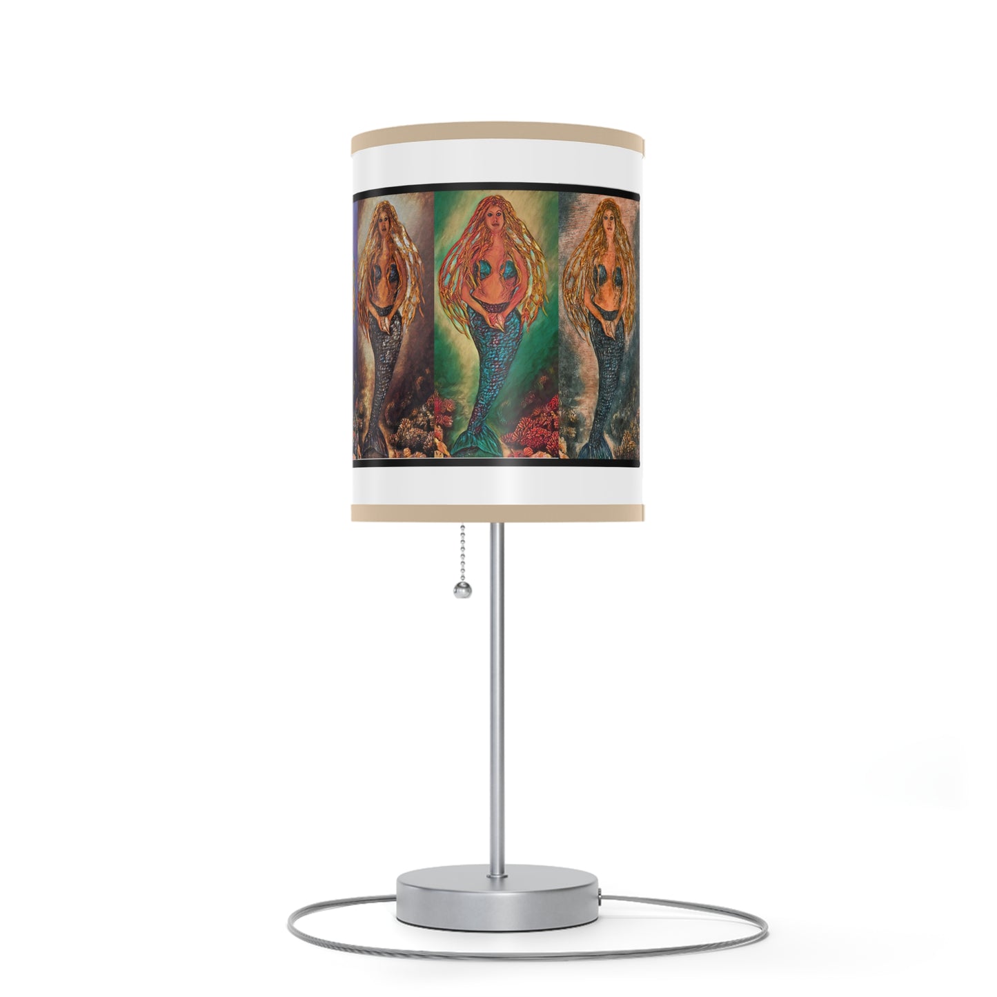Lamp on a Stand, US|CA plug, Iva by the Sea, Mermaid, Beachwalker Club Collection