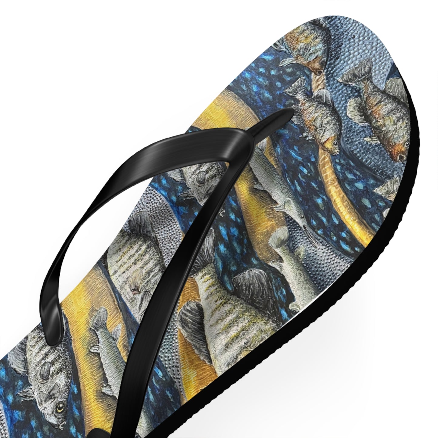 Flip Flops, Honey Hole, Fishing, FrediFreds Home Collection