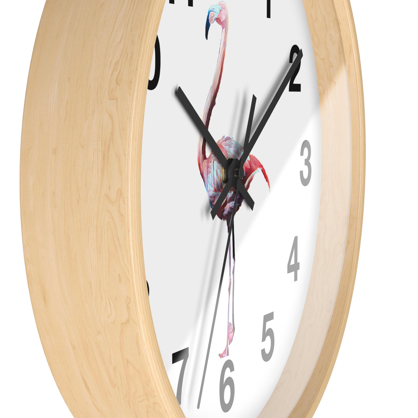 Wall Clock, Flamingo, Beachwalker Club Collection