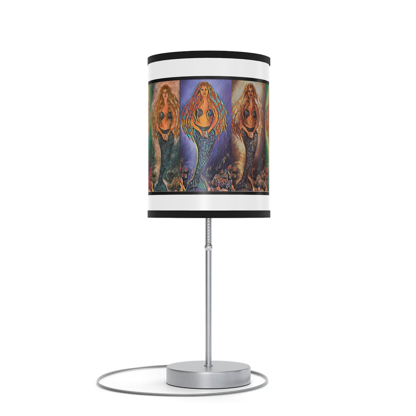 Lamp on a Stand, US|CA plug, Iva by the Sea, Mermaid, Beachwalker Club Collection