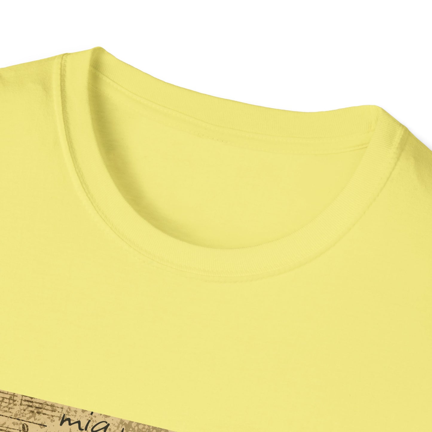 Unisex Softstyle T-Shirt, Pianist, Love Notes, Soul Music