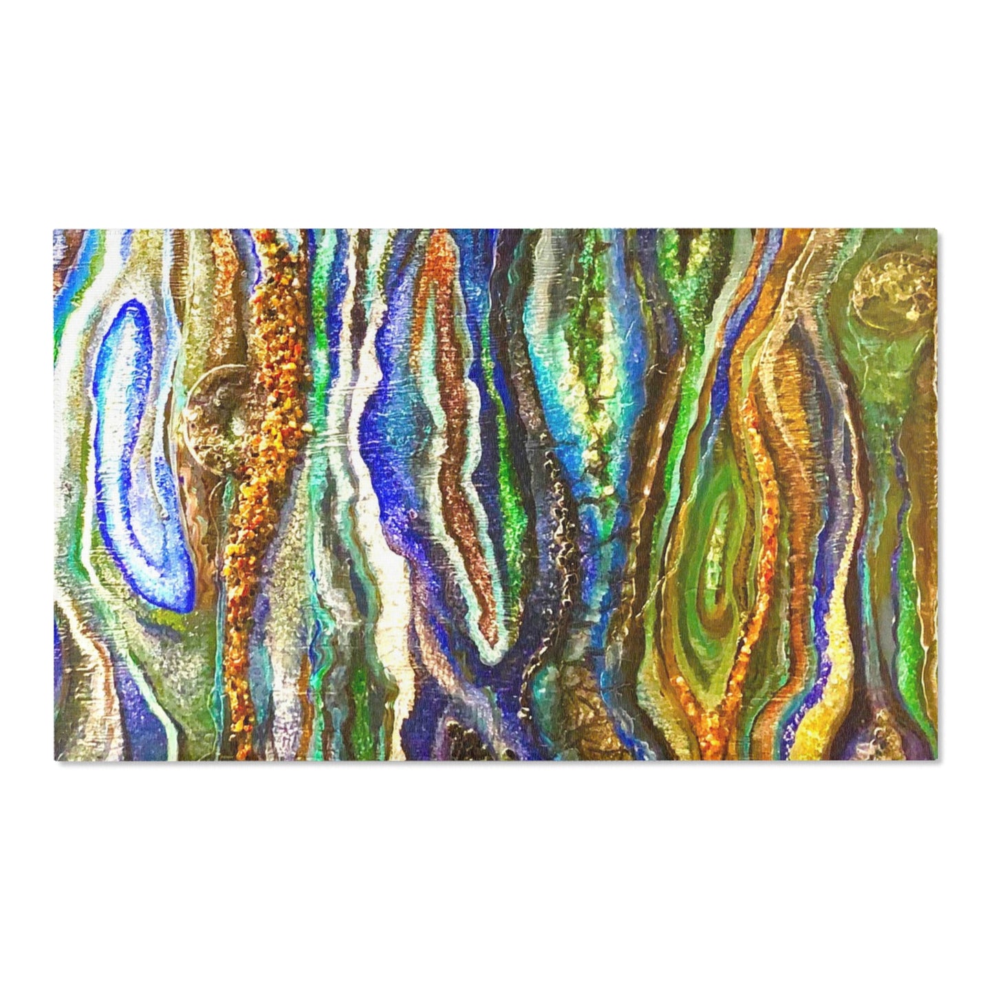 Area Rugs, Genesis, In the Beginning God Created the Heavens and the Earth, Artwork, FrediFreds Home Collection