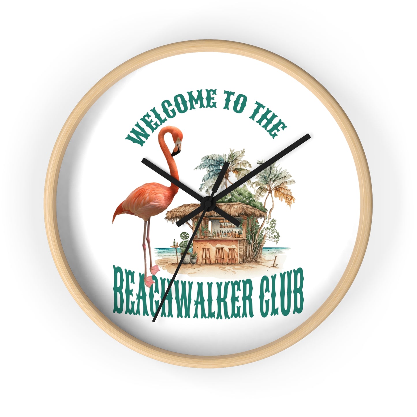 Wall Clock, Beach Themed, Beachwalker Club Collection