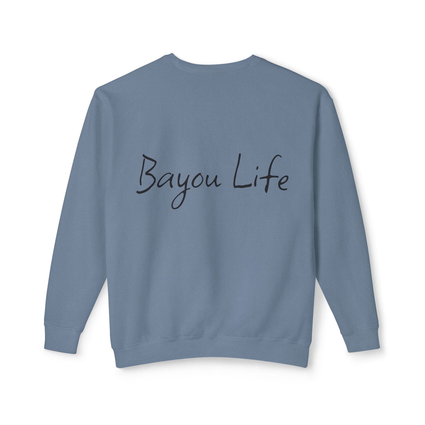 Unisex Lightweight Crewneck Sweatshirt, Life on the Bayou