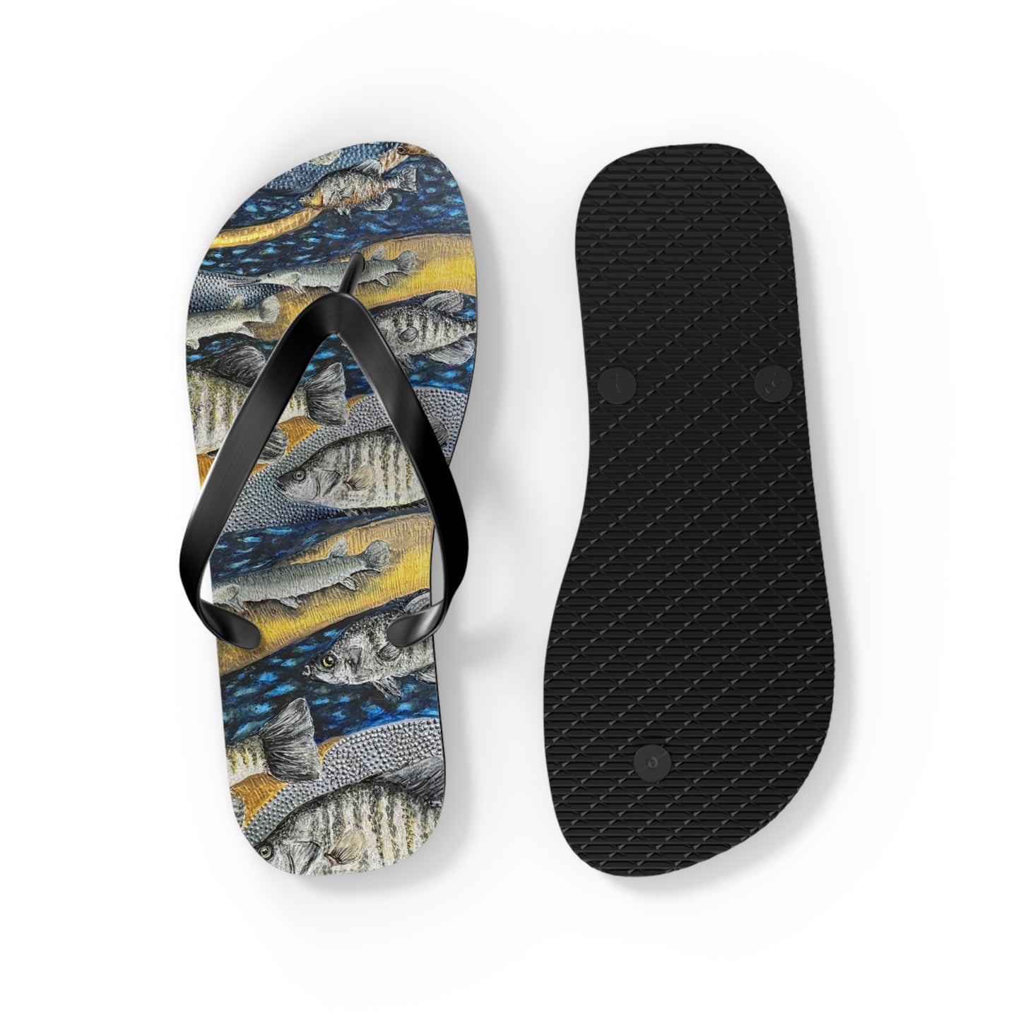 Flip Flops, Honey Hole, Fishing, FrediFreds Home Collection