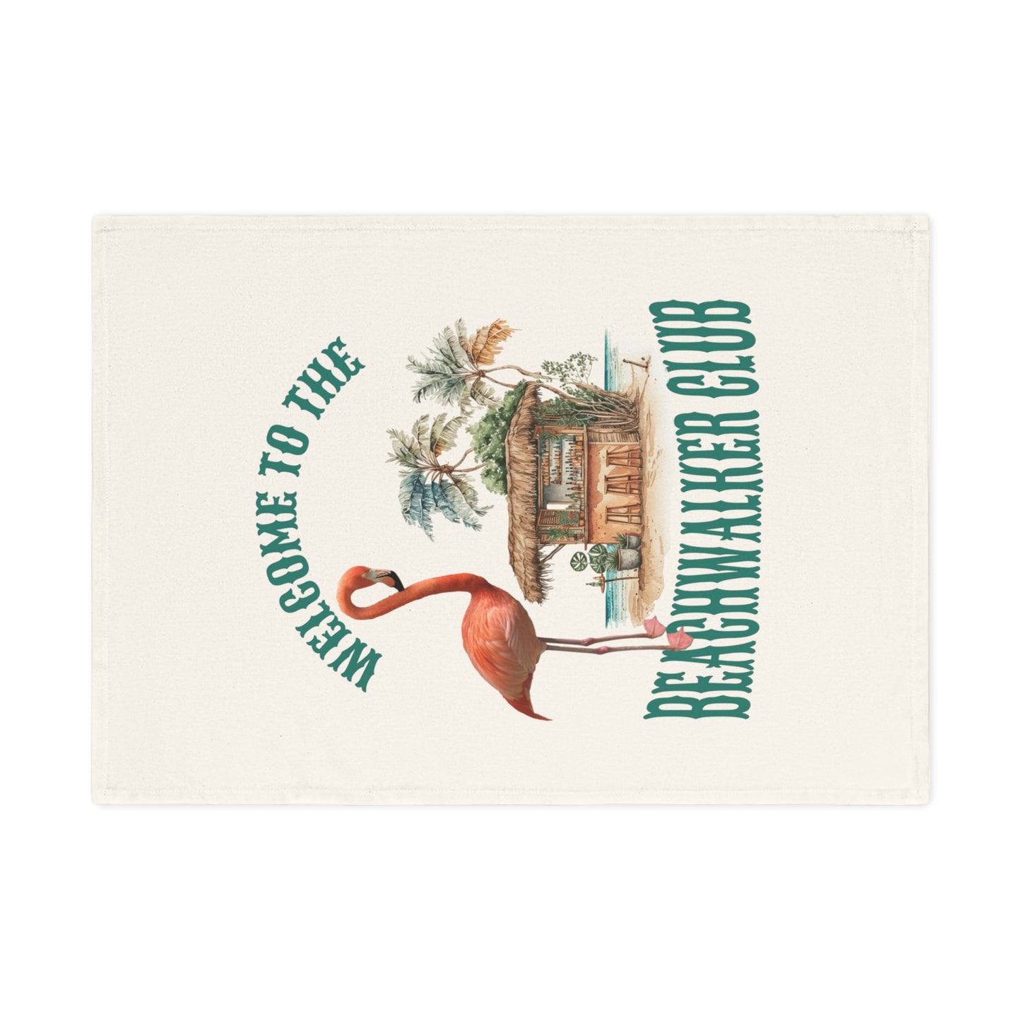 Cotton Tea Towel, Beachwalker Club Collection