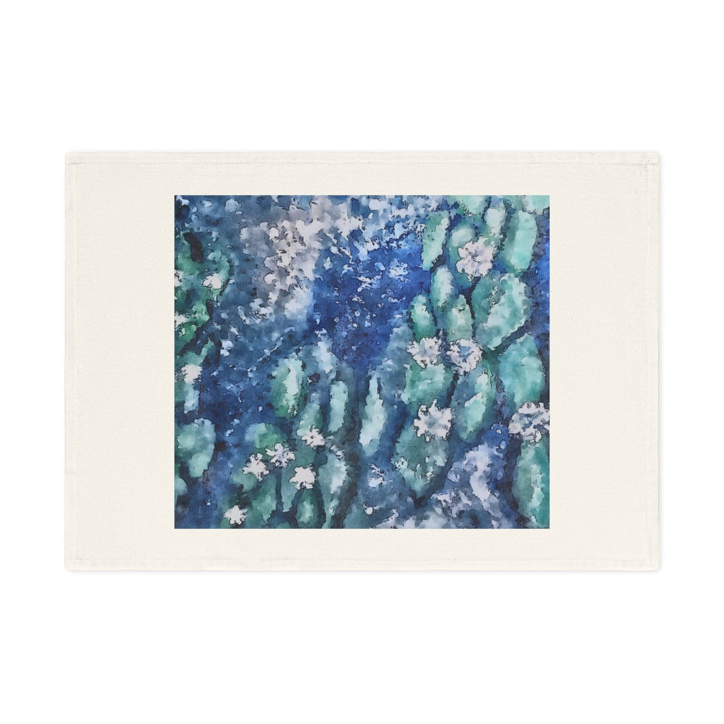 Cotton Tea Towel, Water Lilies, FrediFreds Home Collection